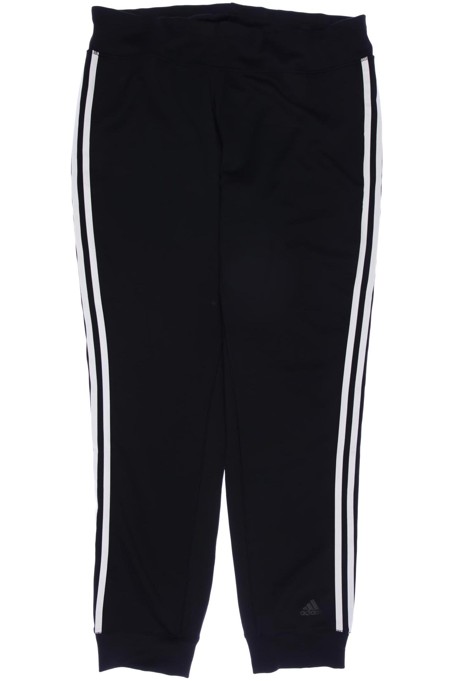 

adidas Damen Stoffhose, schwarz, Gr. 0