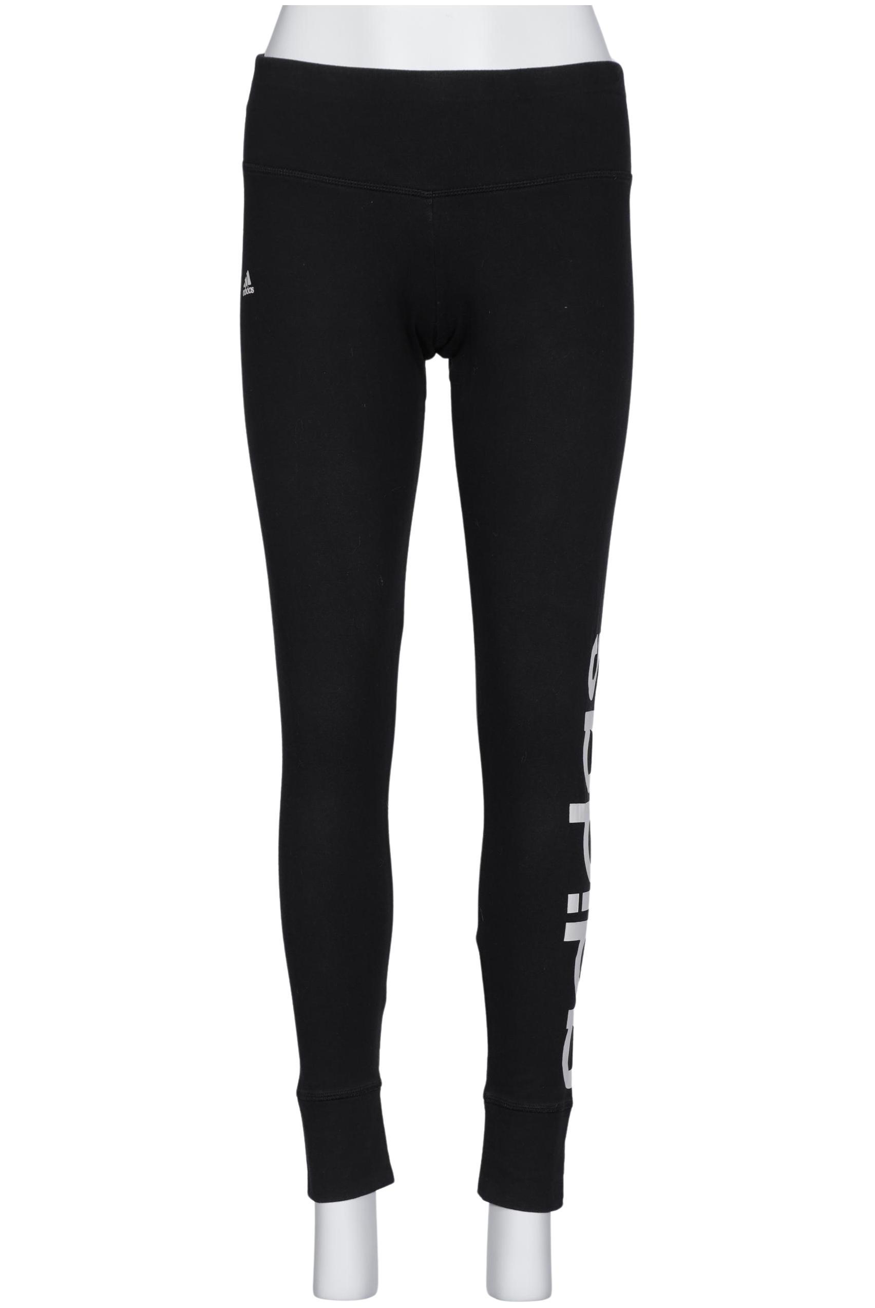 

adidas Damen Stoffhose, schwarz, Gr. 0