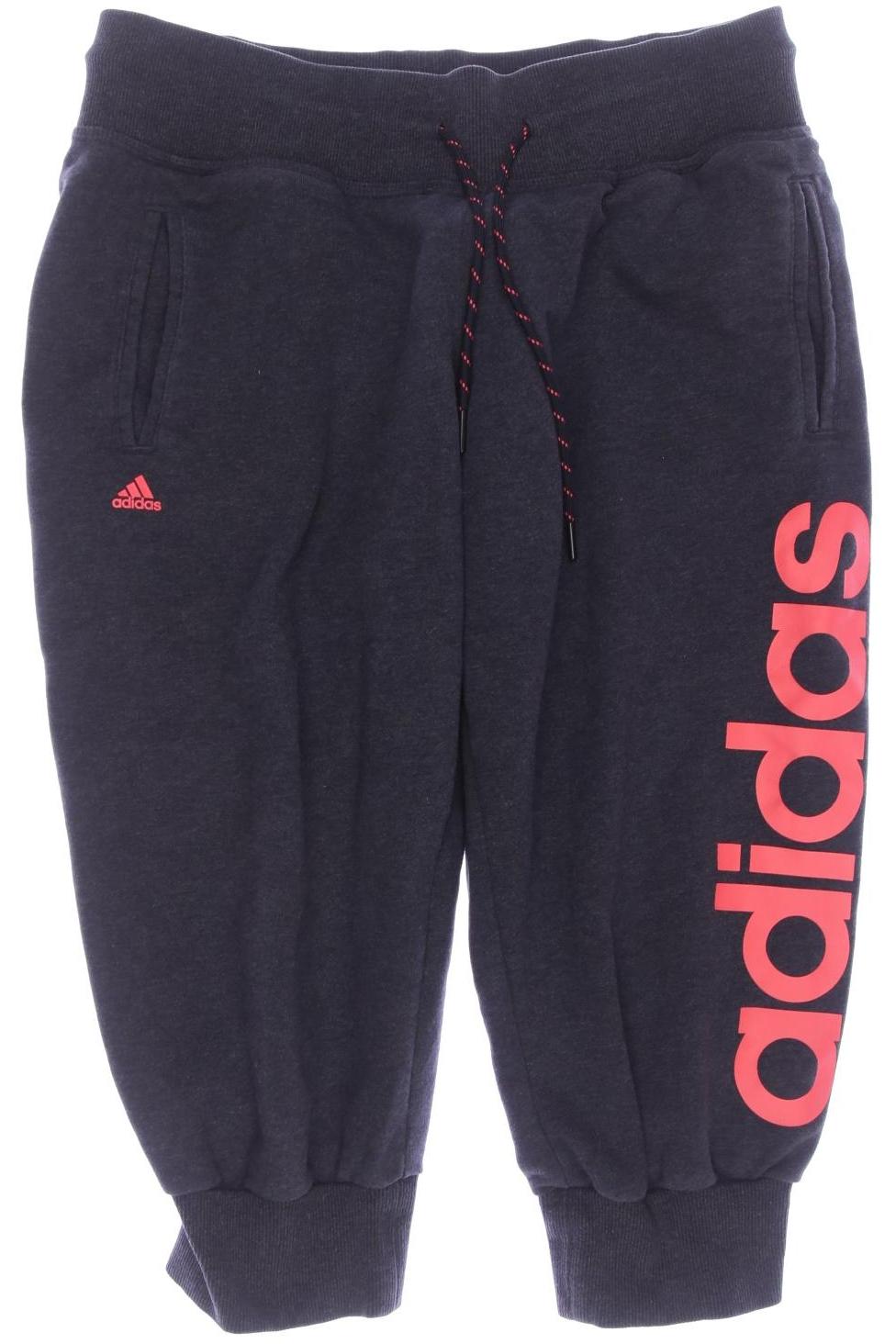 

adidas Damen Stoffhose, grau, Gr. 0