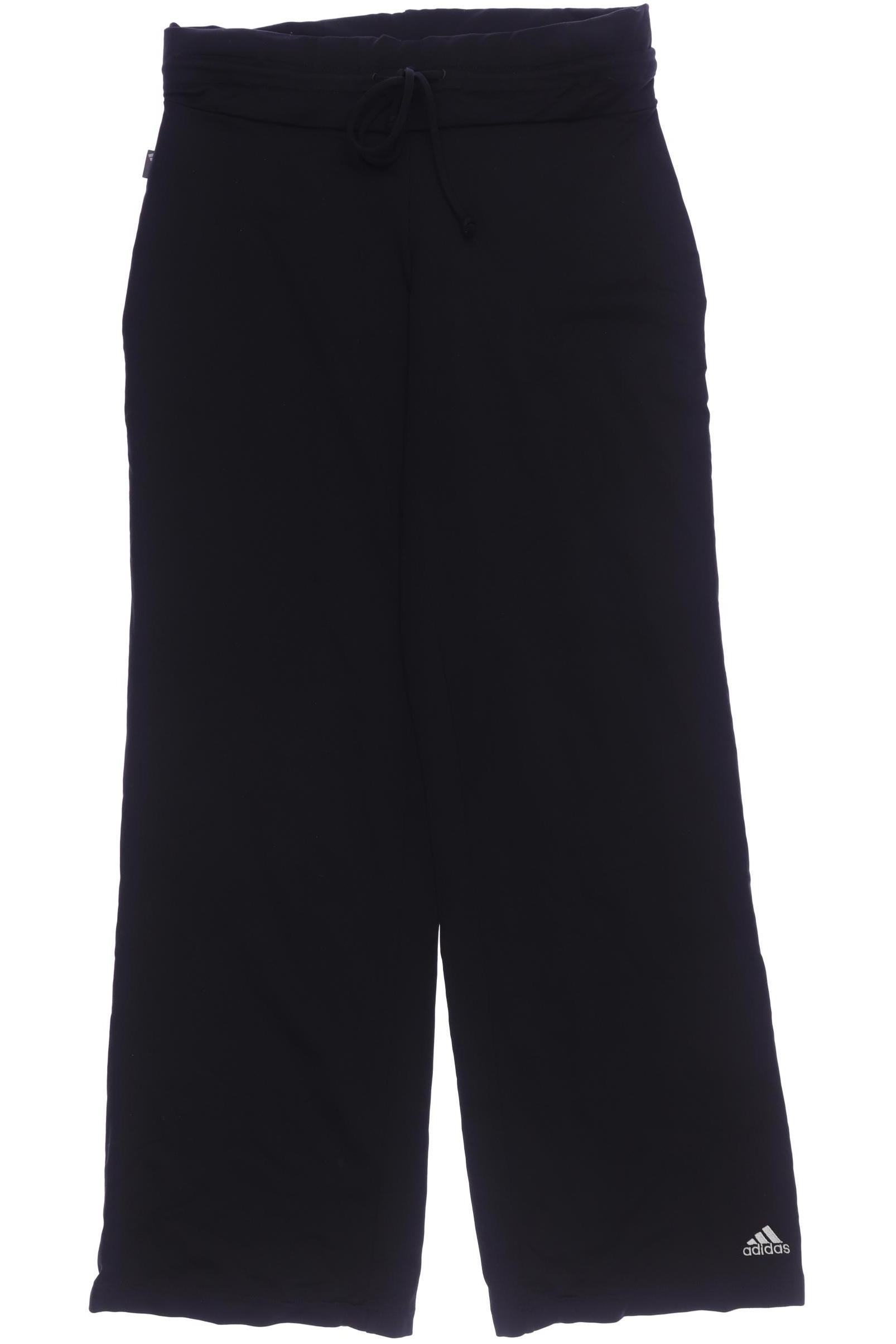 

adidas Damen Stoffhose, schwarz, Gr. 36