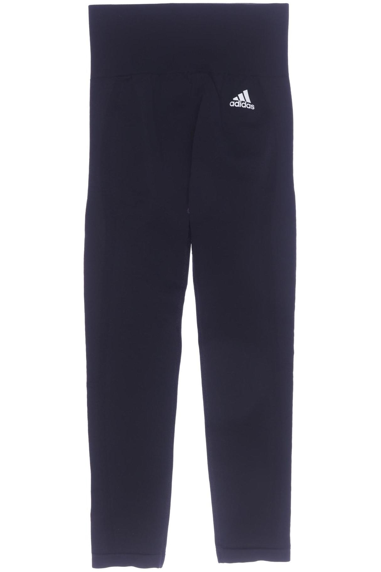 

adidas Damen Stoffhose, schwarz, Gr. 0