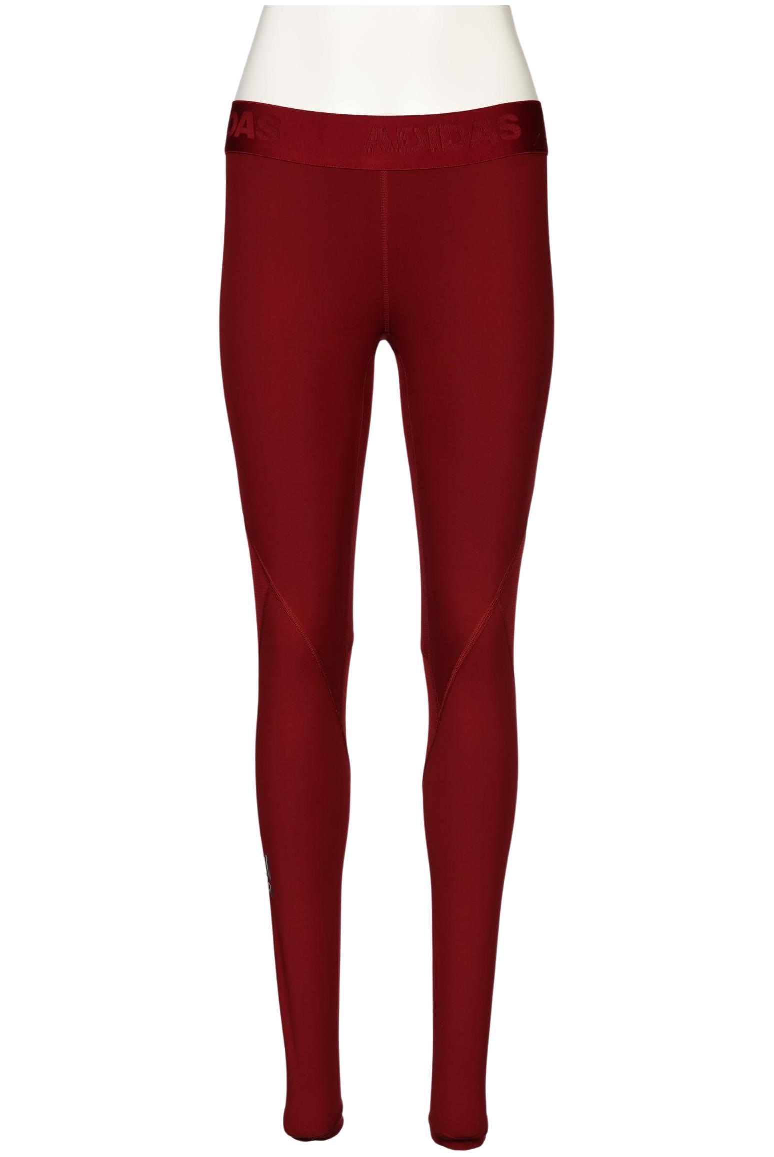 

adidas Damen Stoffhose, rot, Gr. 0