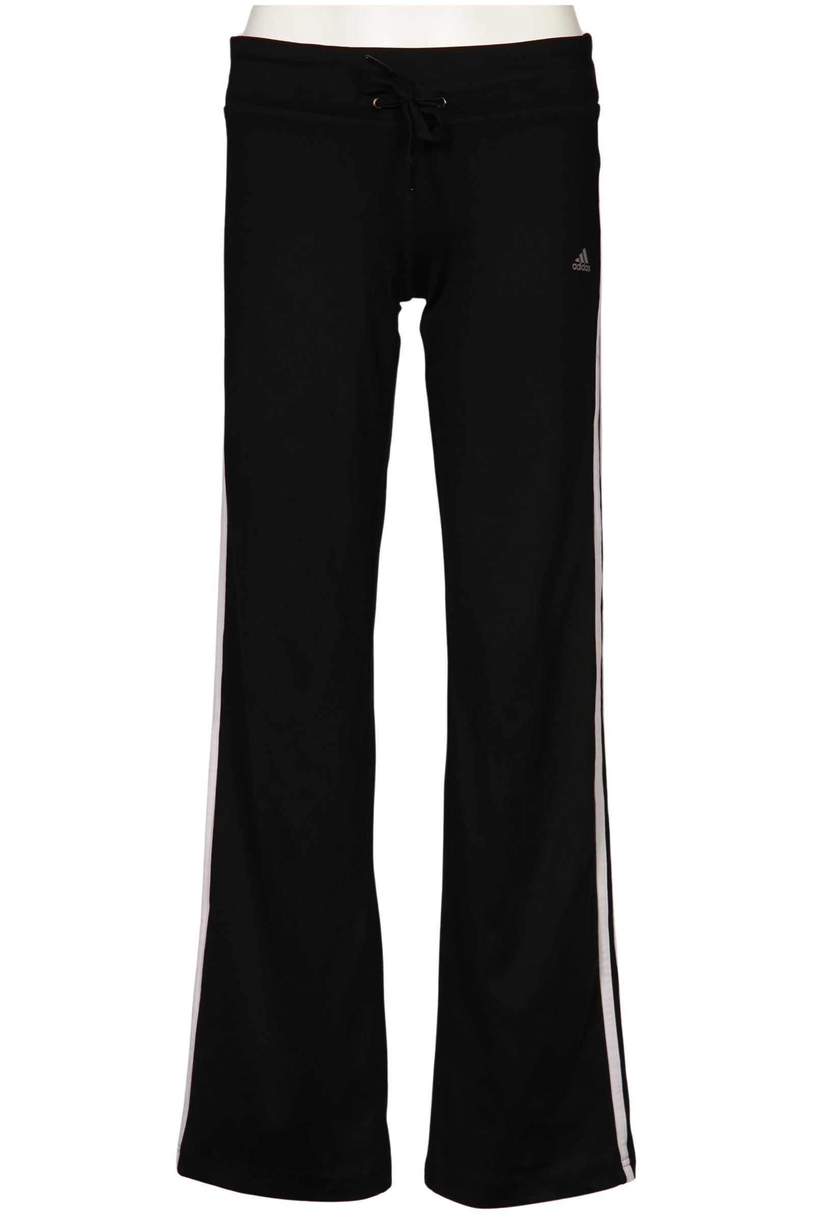 

adidas Damen Stoffhose, schwarz, Gr. 0