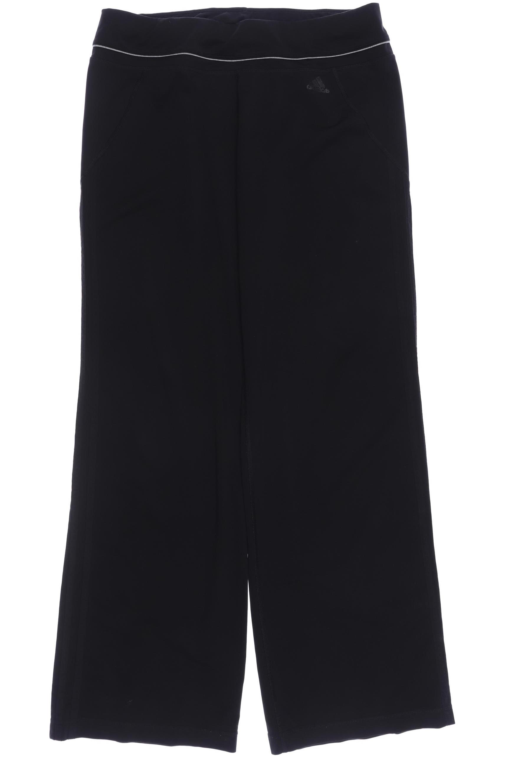 

adidas Damen Stoffhose, schwarz, Gr. 0