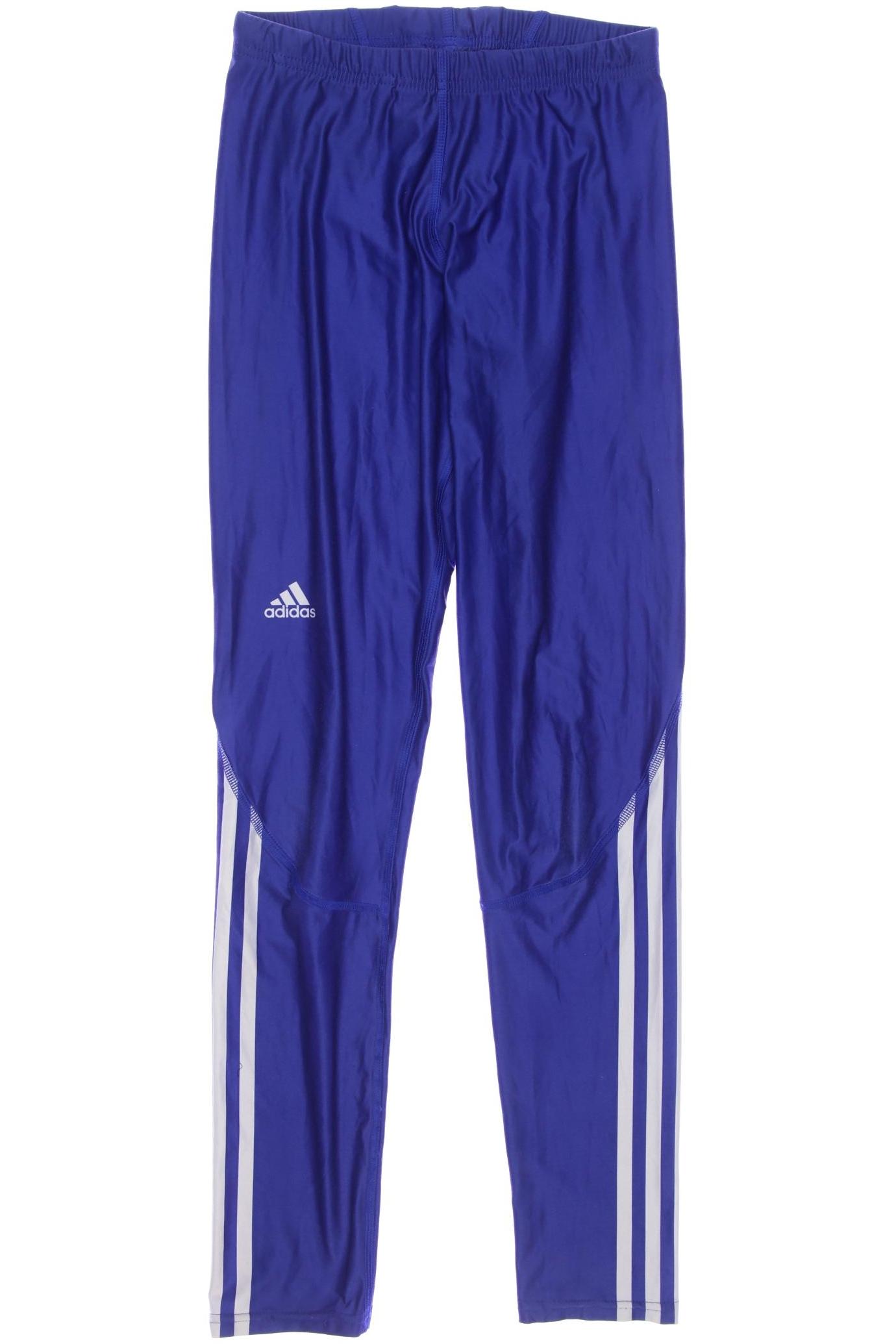 

adidas Damen Stoffhose, blau, Gr. 0