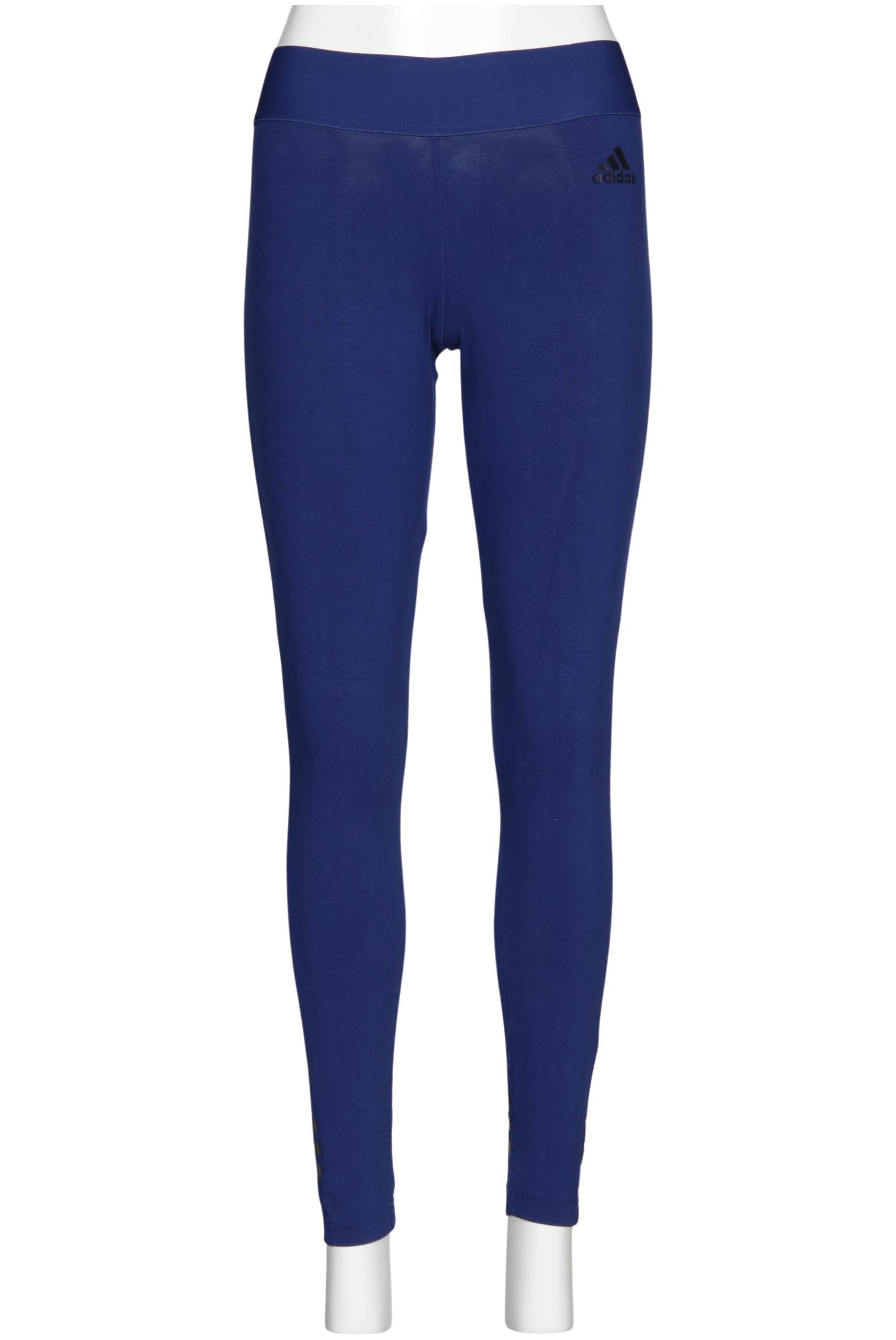 

adidas Damen Stoffhose, blau, Gr. 0