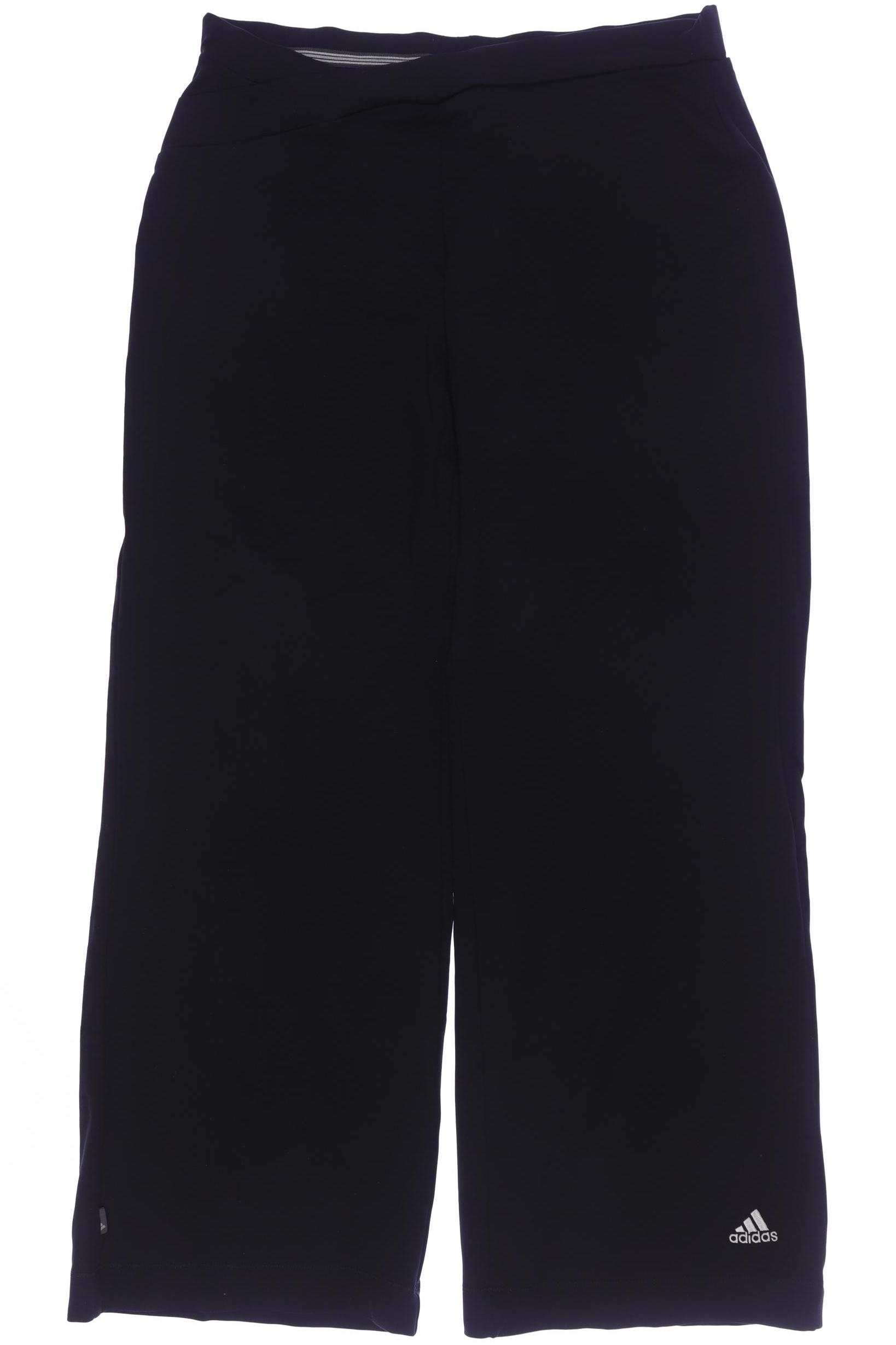 

adidas Damen Stoffhose, schwarz, Gr. 40