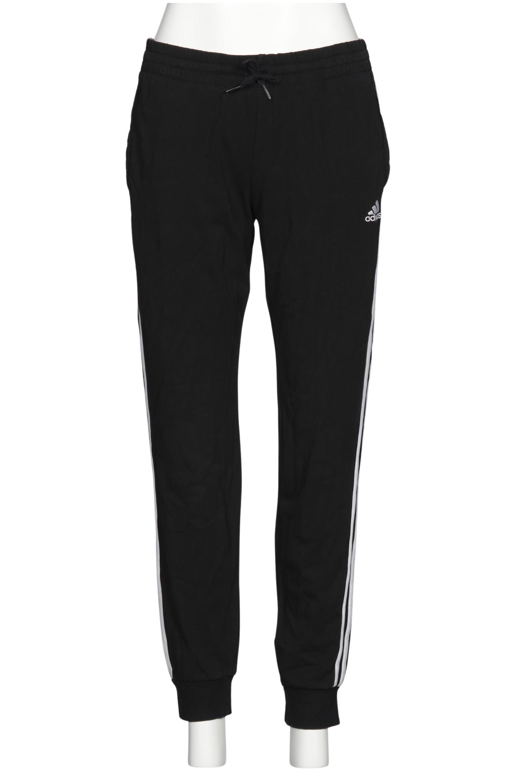

adidas Damen Stoffhose, schwarz, Gr. 0