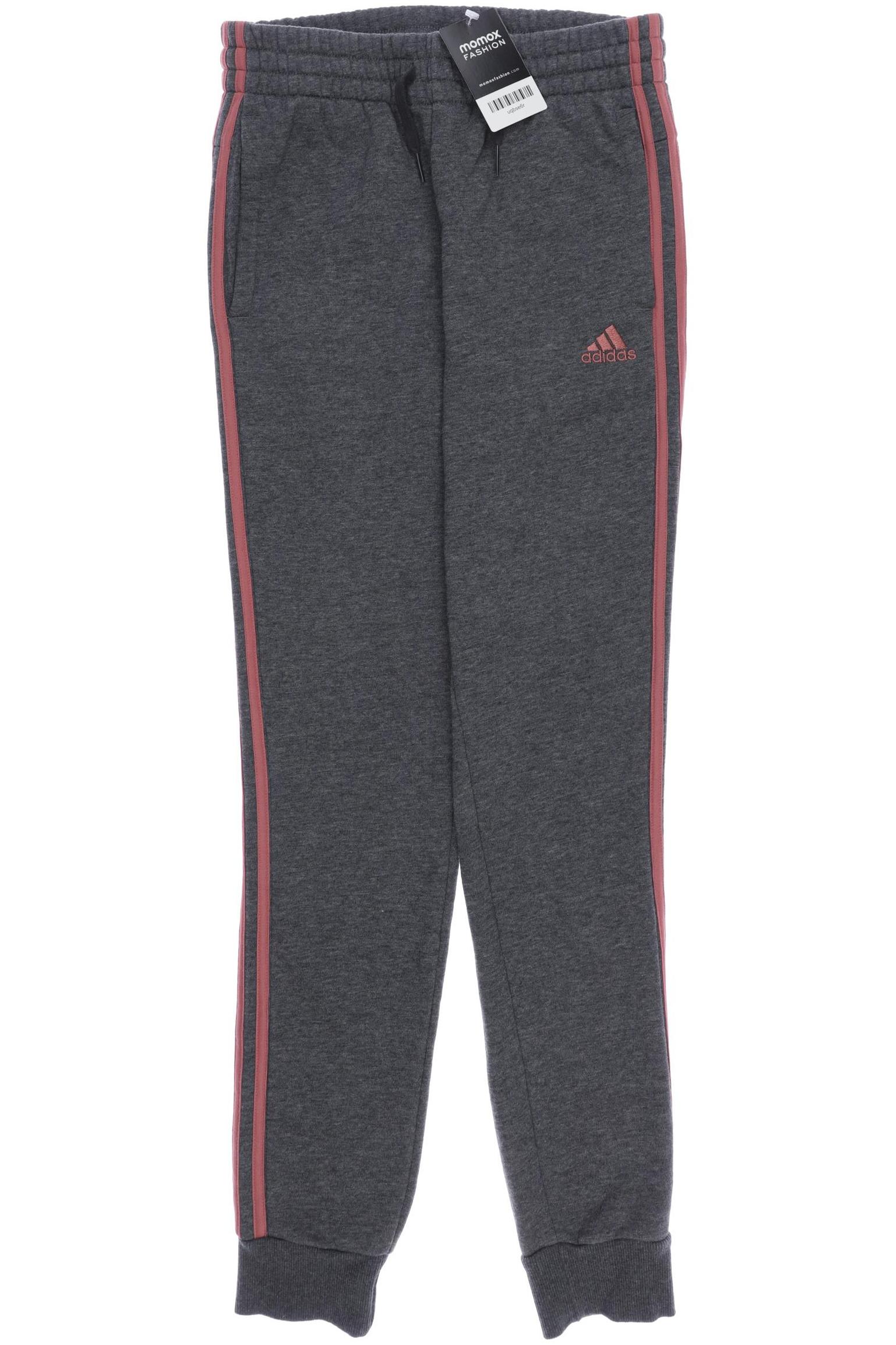 

adidas Damen Stoffhose, grau, Gr. 0