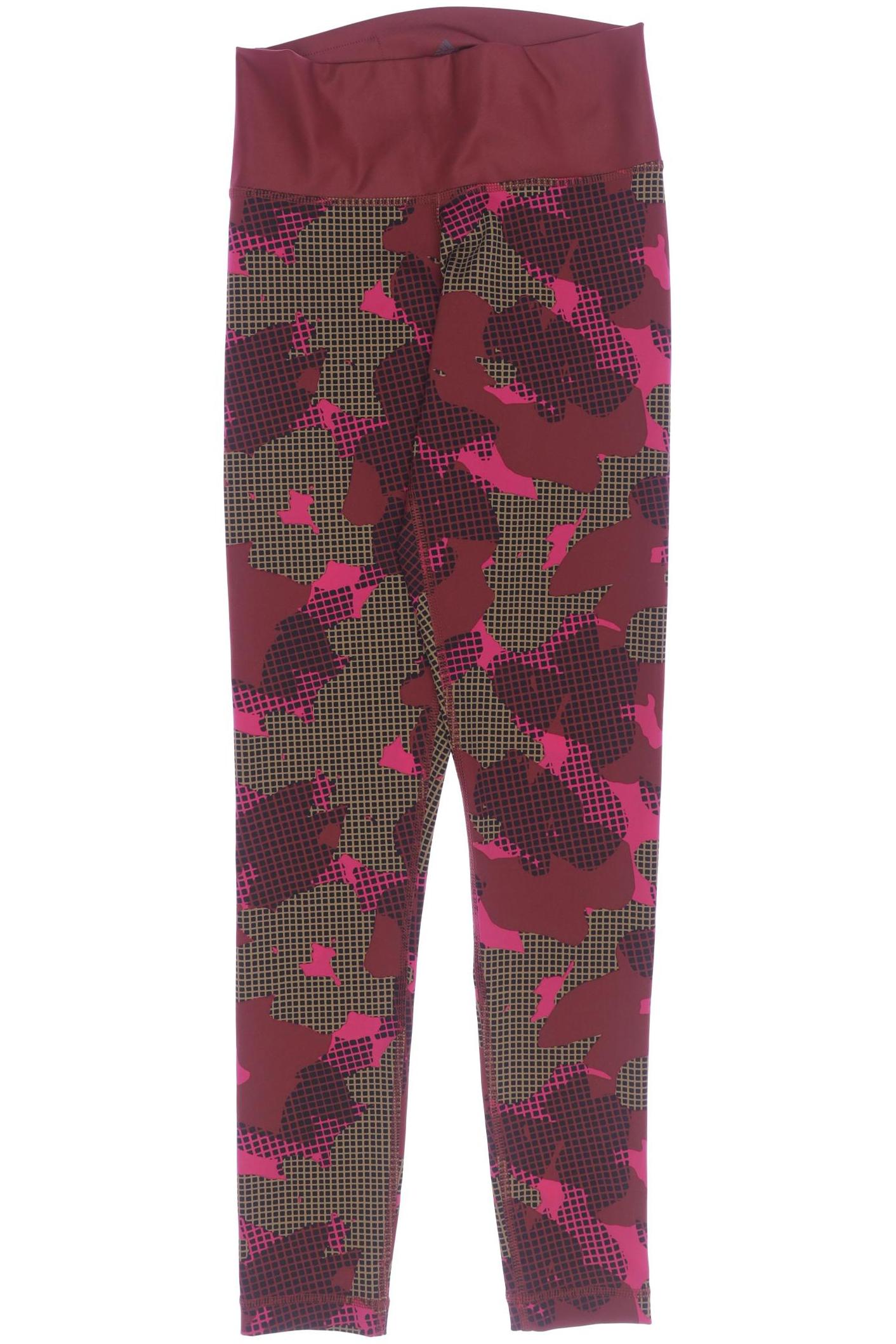 

adidas Damen Stoffhose, rot, Gr. 0