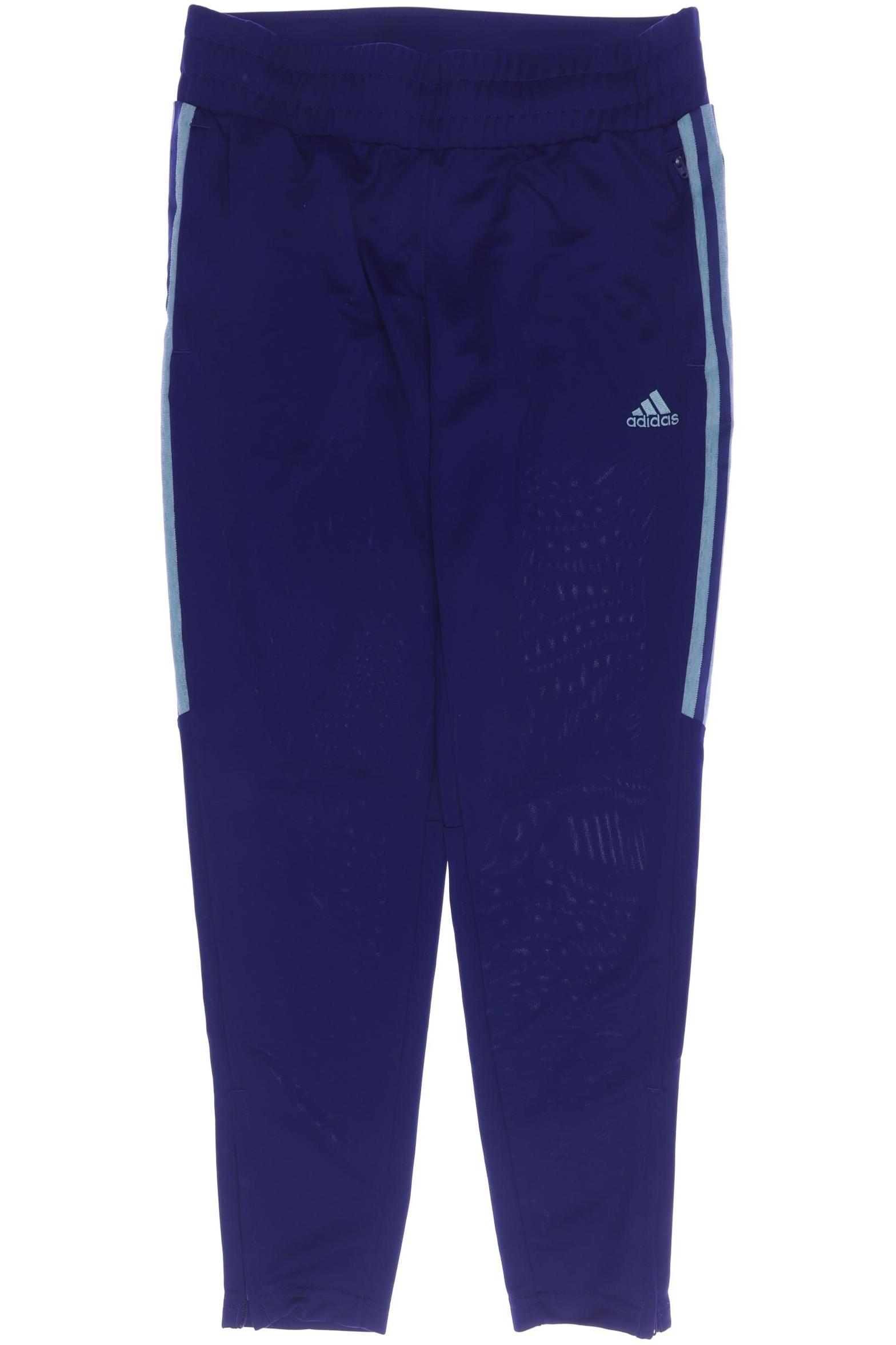 

adidas Damen Stoffhose, marineblau, Gr. 0
