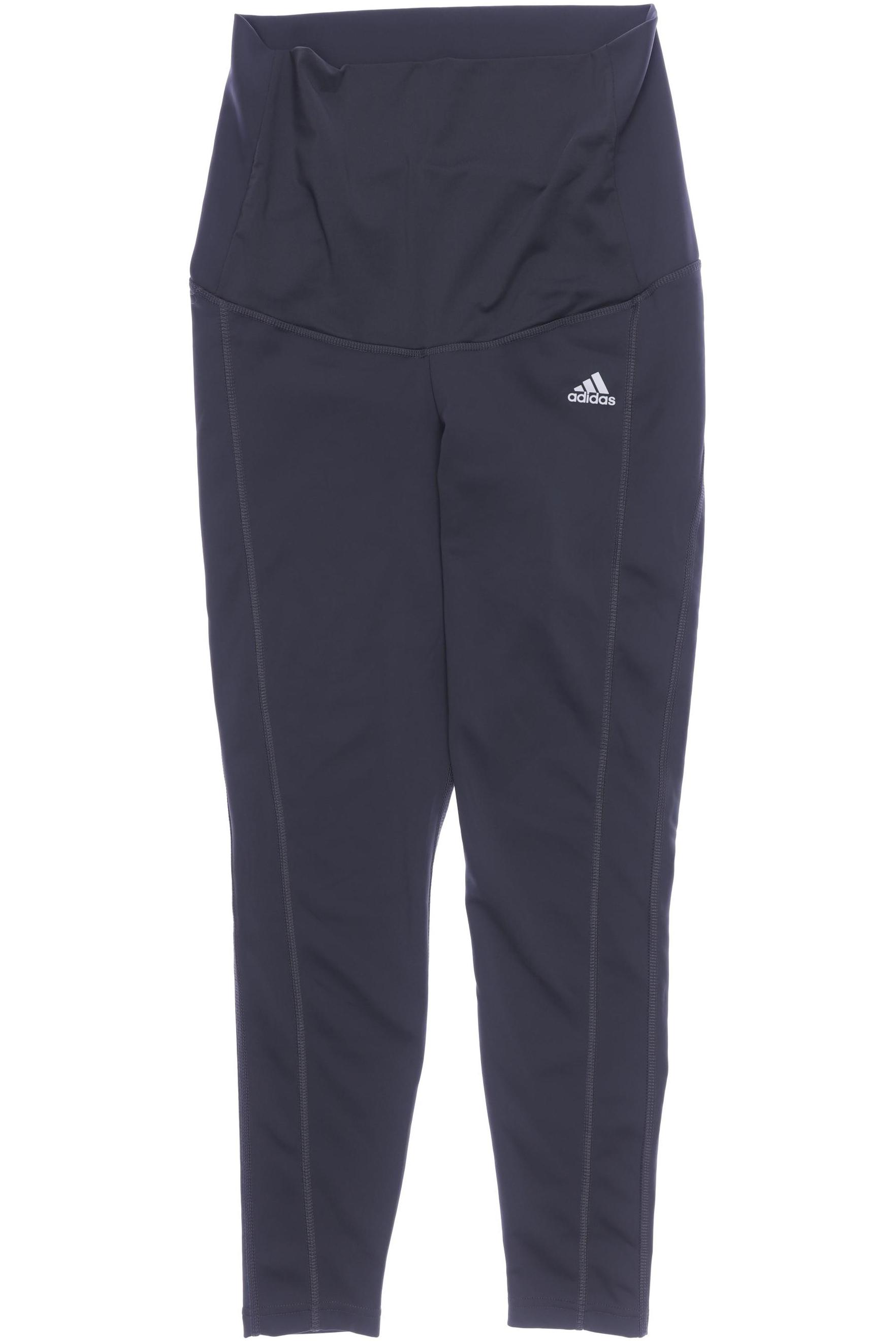 

adidas Damen Stoffhose, grau, Gr. 38