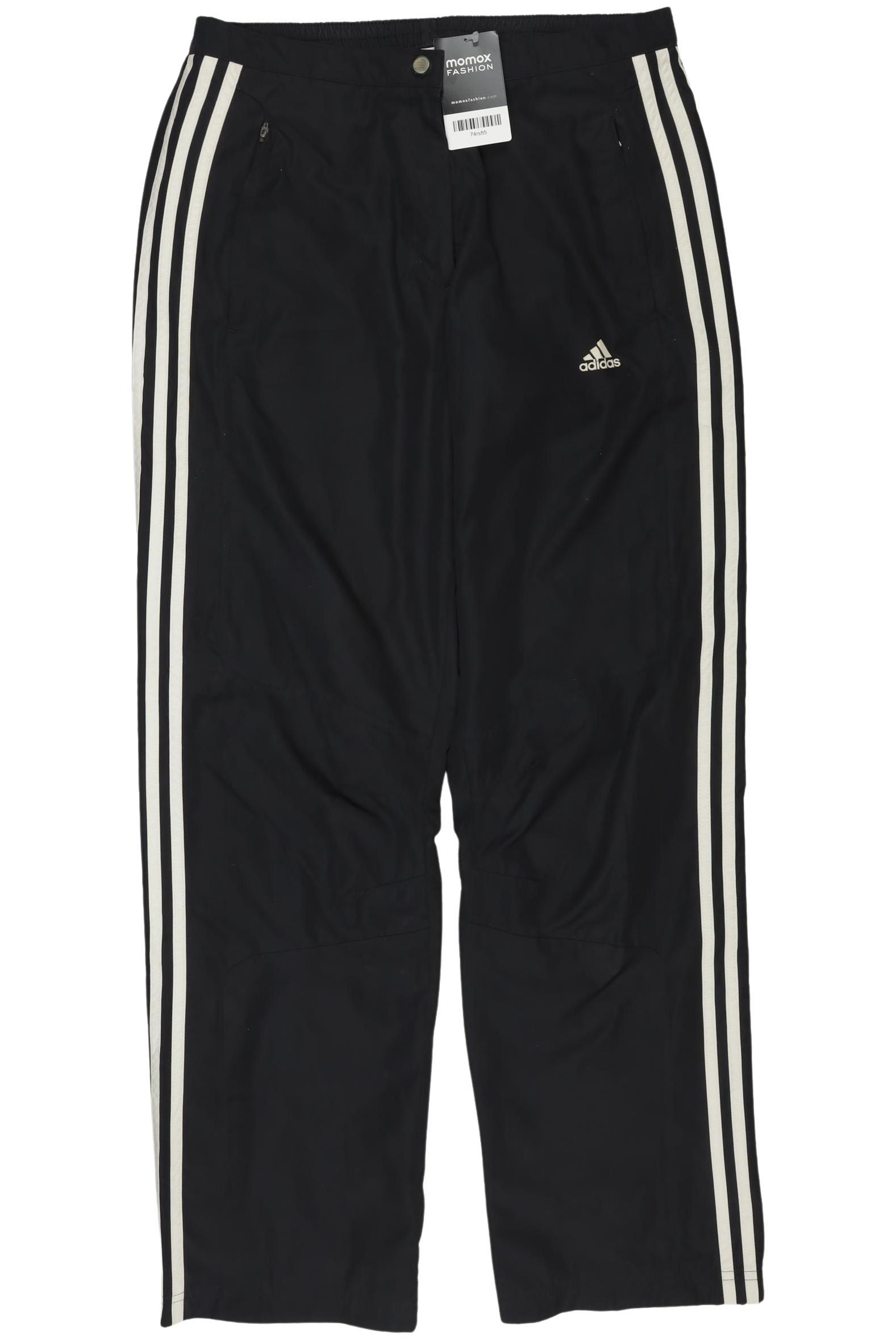 

adidas Damen Stoffhose, schwarz, Gr. 40