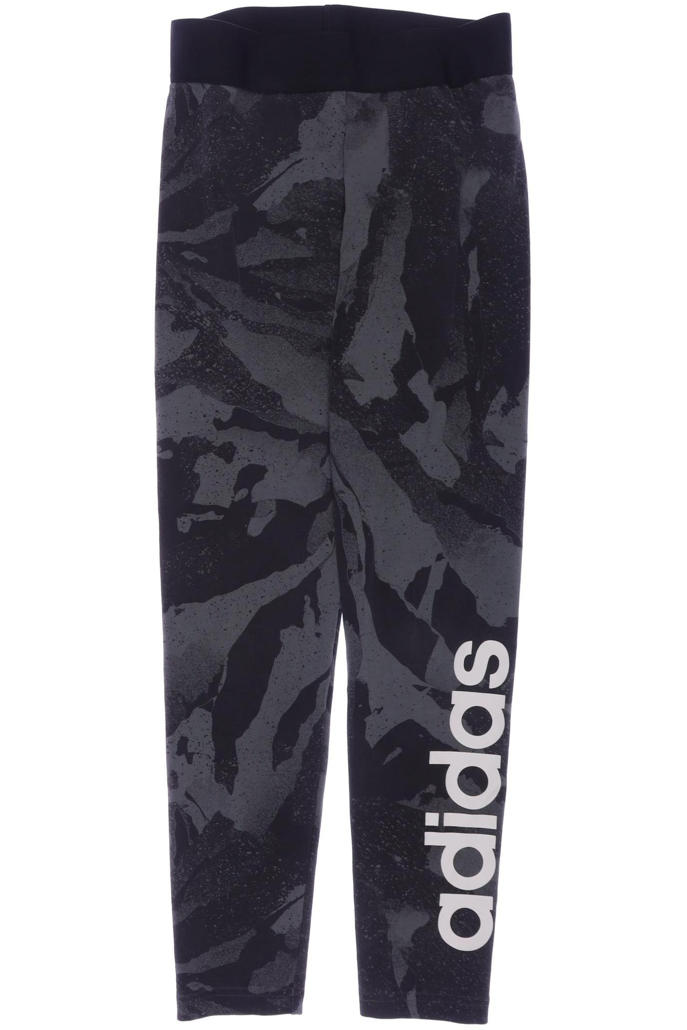 

adidas Damen Stoffhose, grau, Gr. 0
