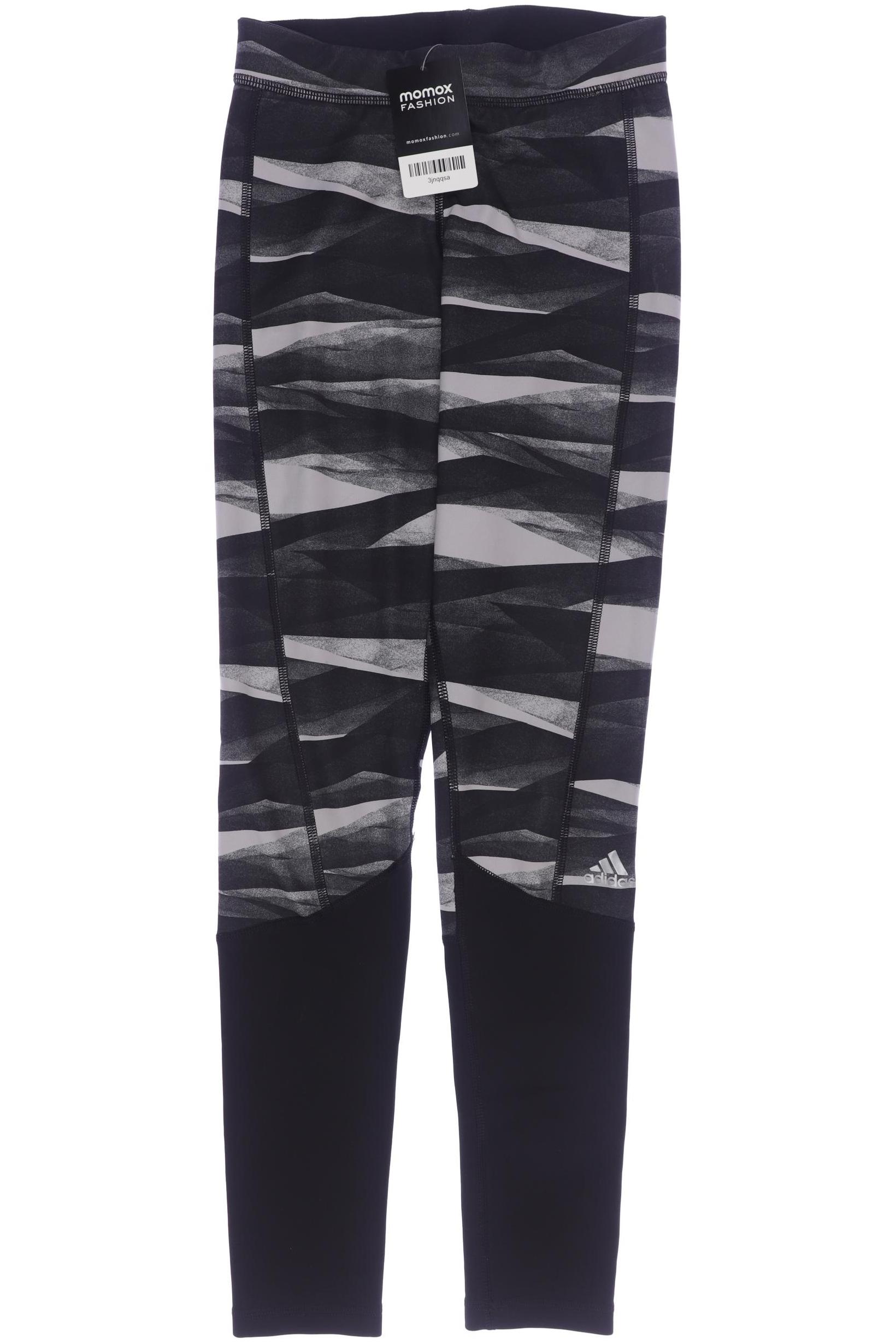 

adidas Damen Stoffhose, schwarz, Gr. 0