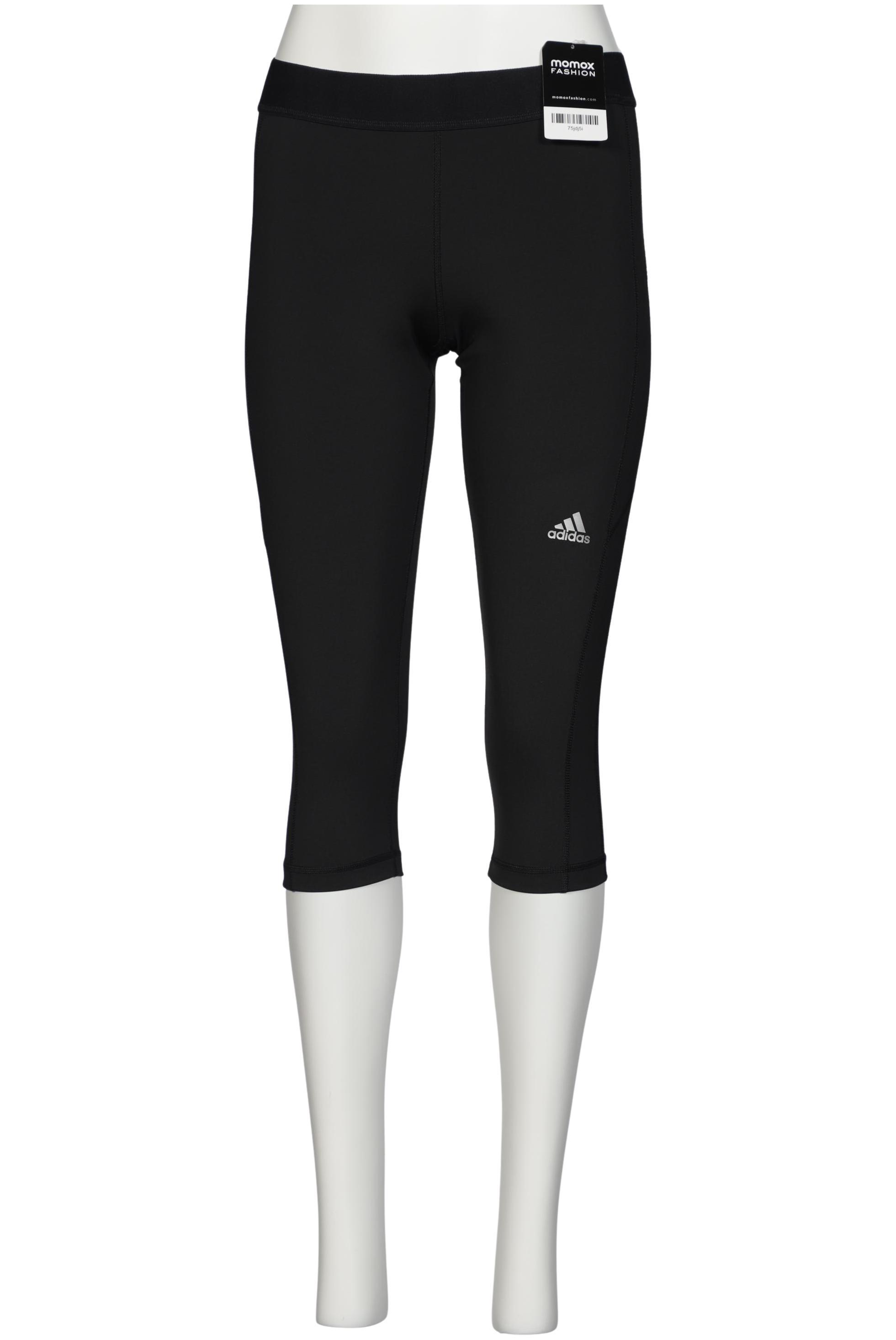 

adidas Damen Stoffhose, schwarz, Gr. 0
