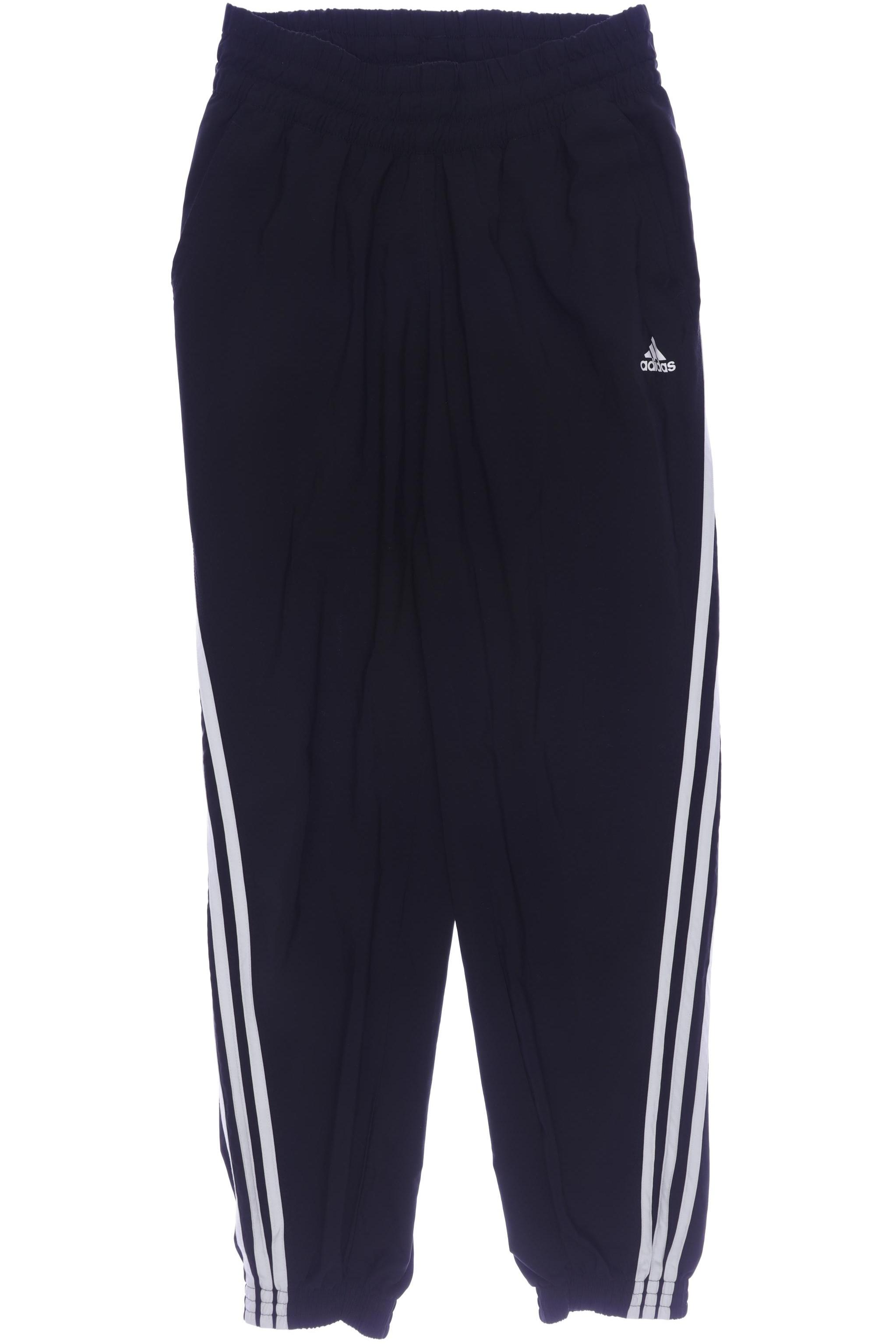 

adidas Damen Stoffhose, schwarz, Gr. 0