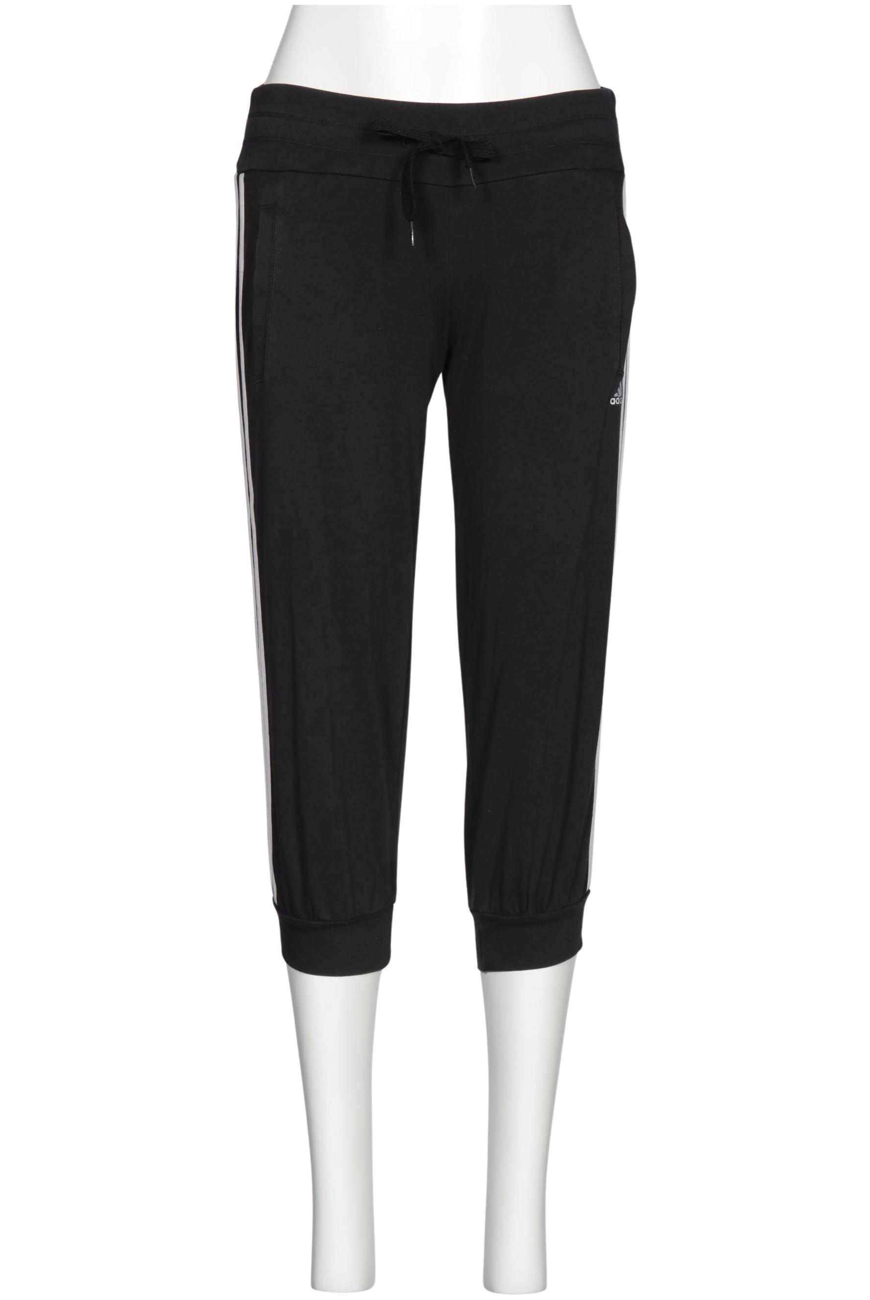

adidas Damen Stoffhose, schwarz, Gr. 0