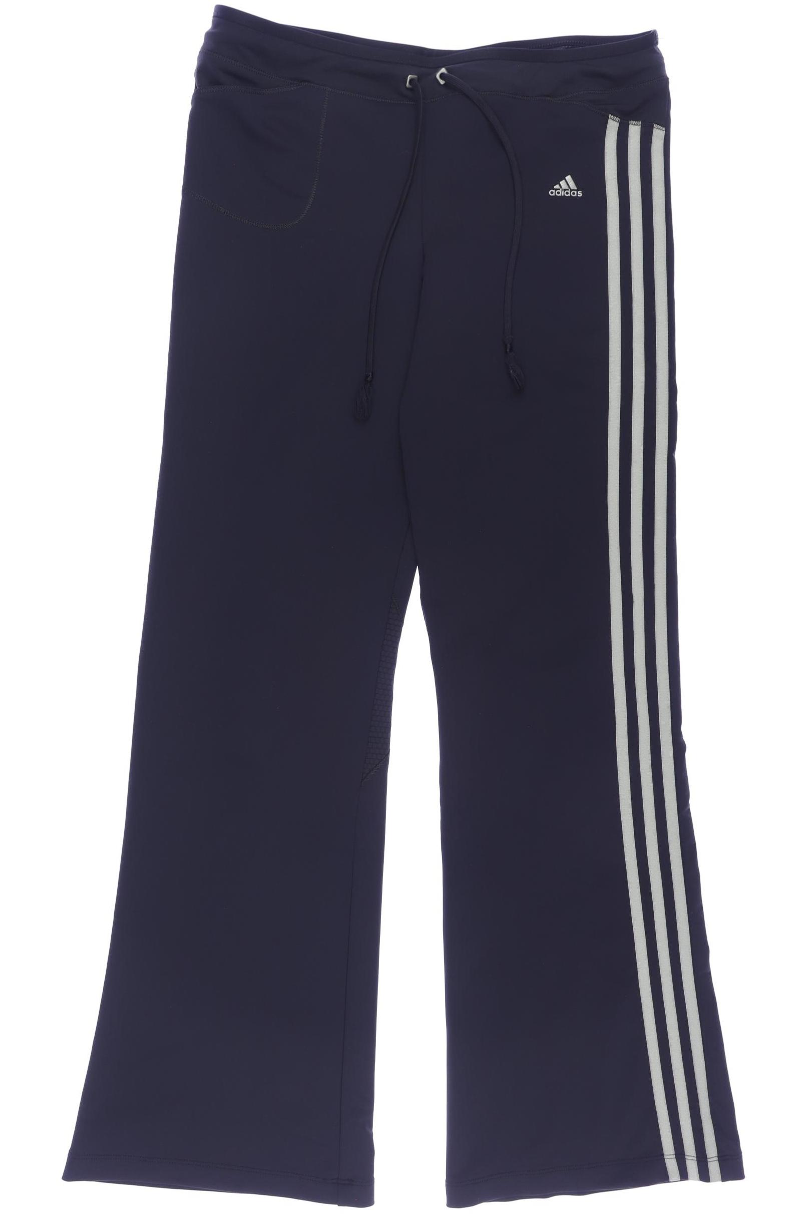 

adidas Damen Stoffhose, grau, Gr. 40