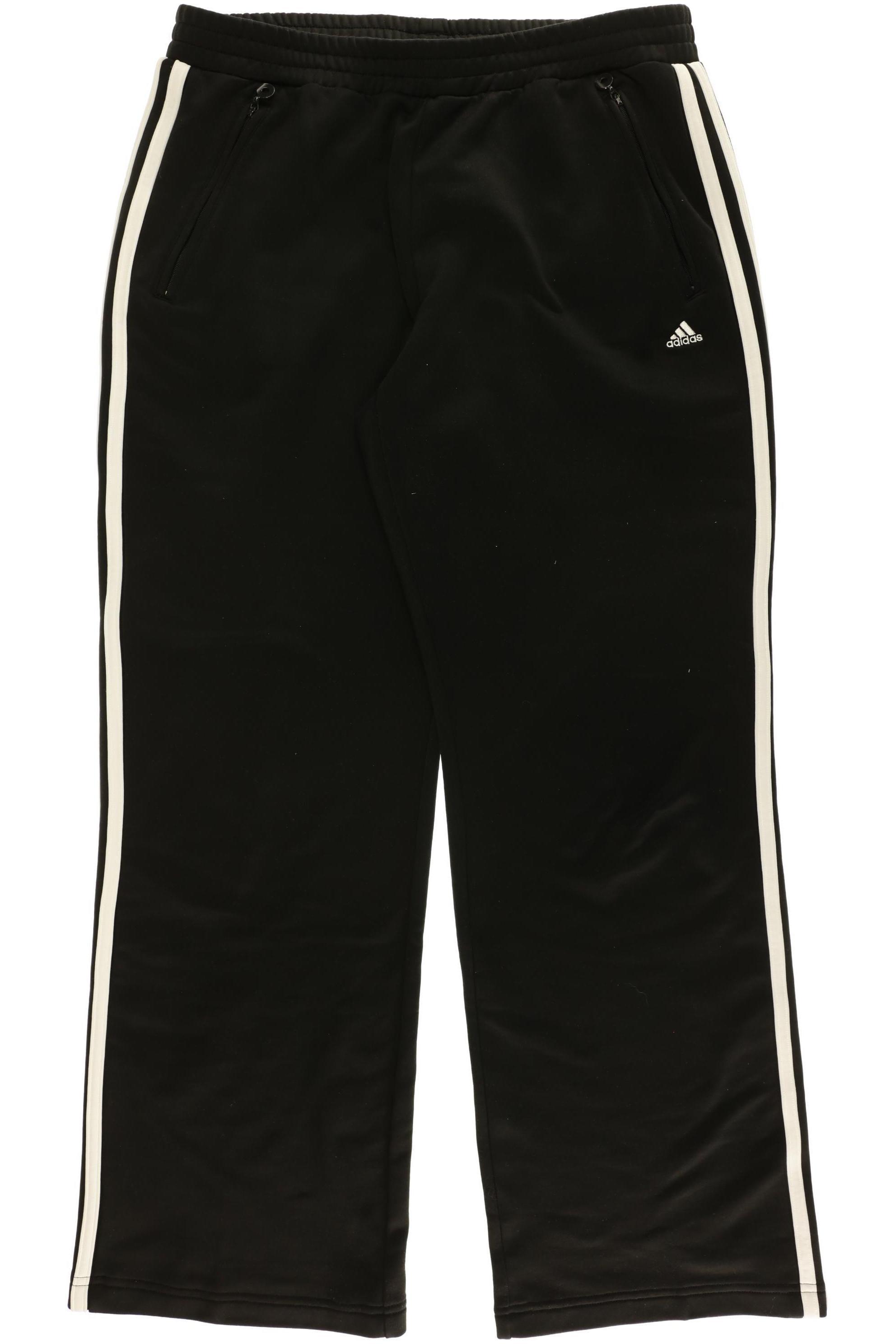 

adidas Damen Stoffhose, schwarz, Gr. 42