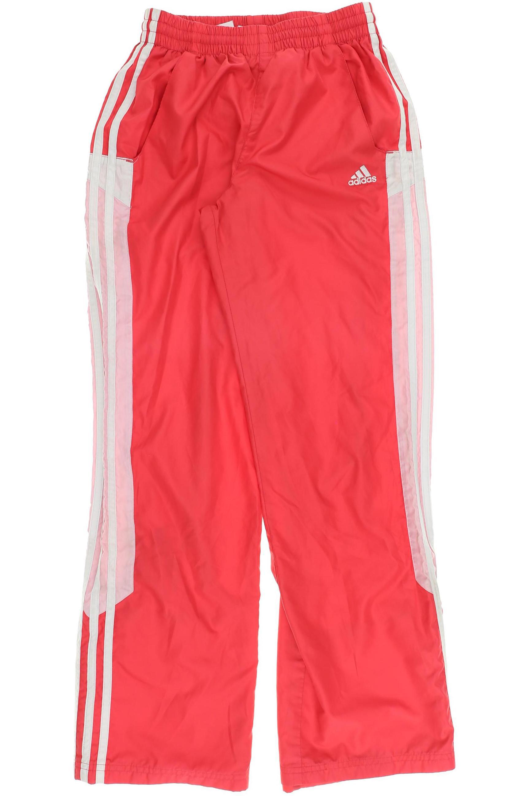 

adidas Mädchen Stoffhose, rot, Gr. 152