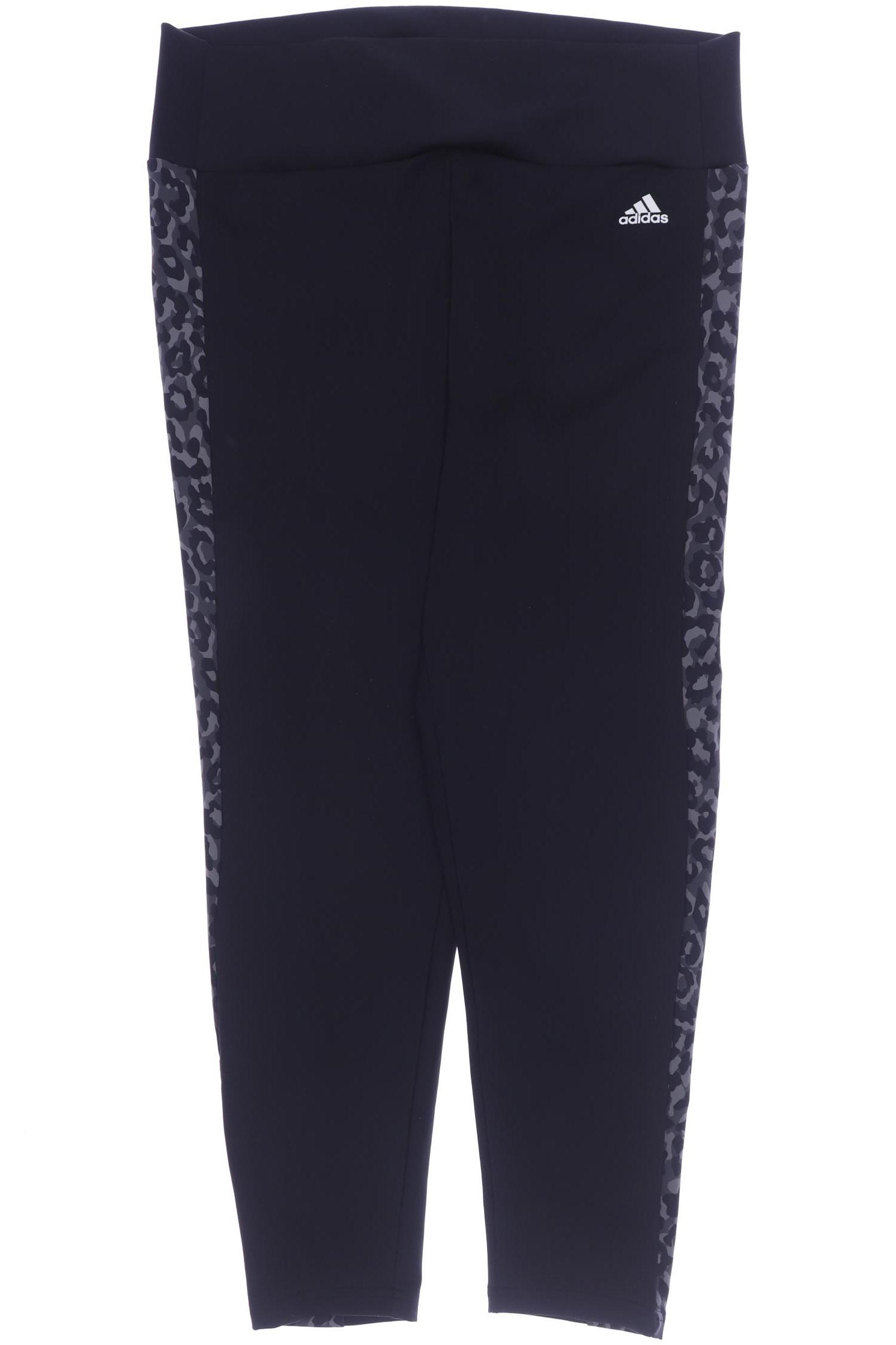 

adidas Damen Stoffhose, schwarz, Gr. 0