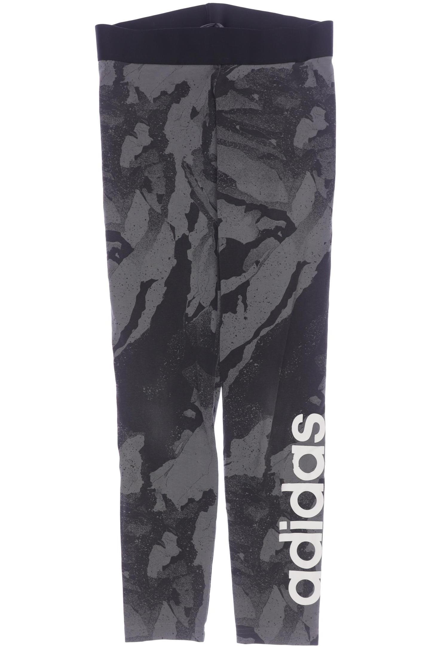 

adidas Damen Stoffhose, grau, Gr. 0