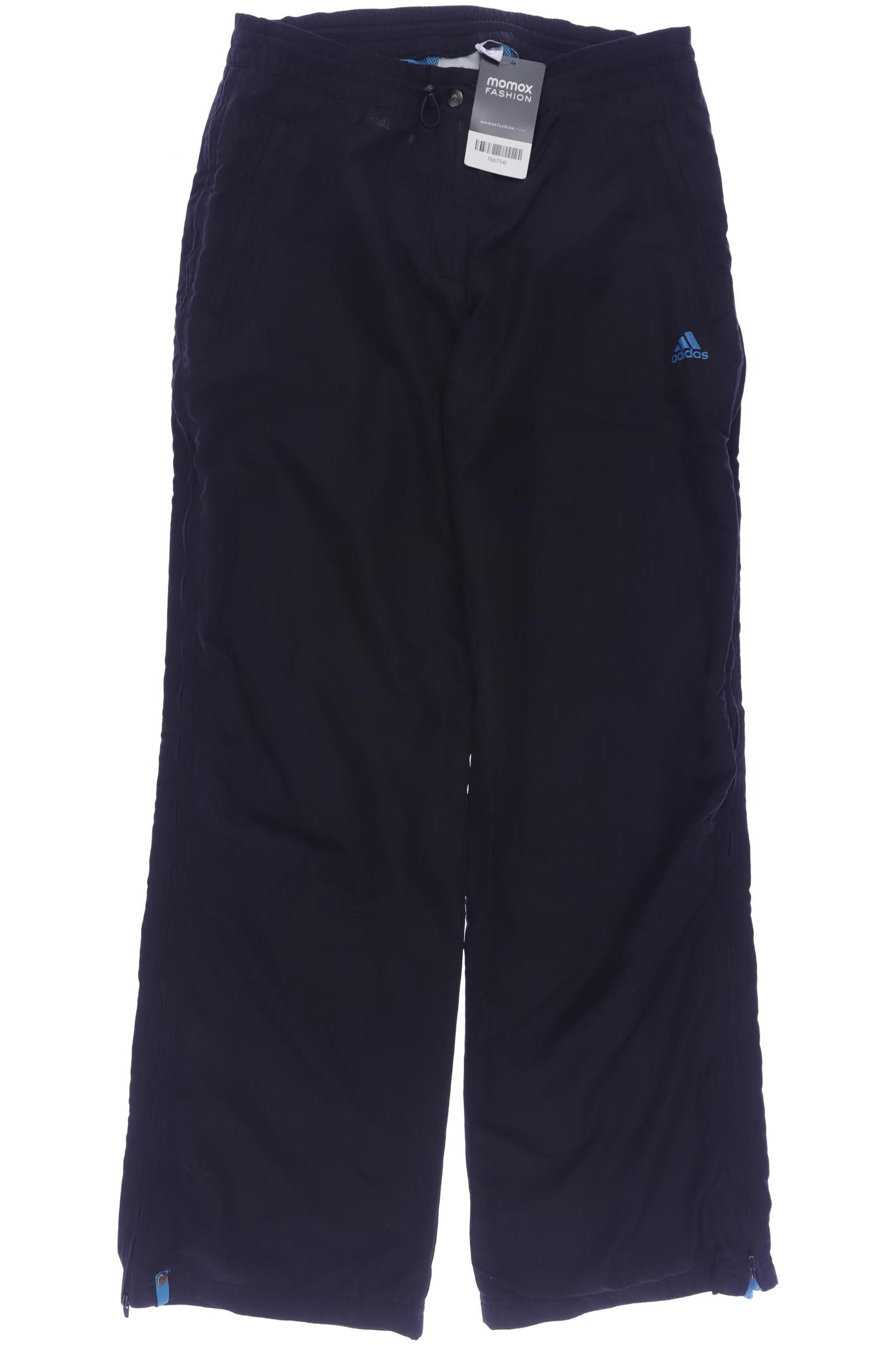 

adidas Damen Stoffhose, schwarz, Gr. 38
