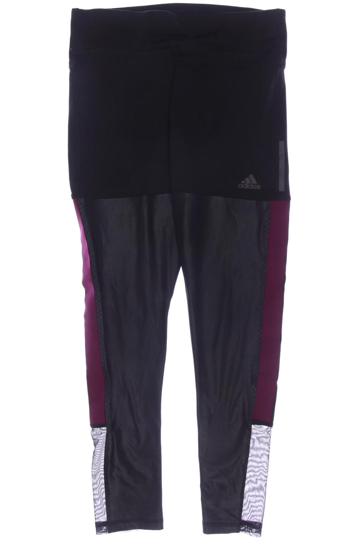

adidas Damen Stoffhose, schwarz, Gr. 34