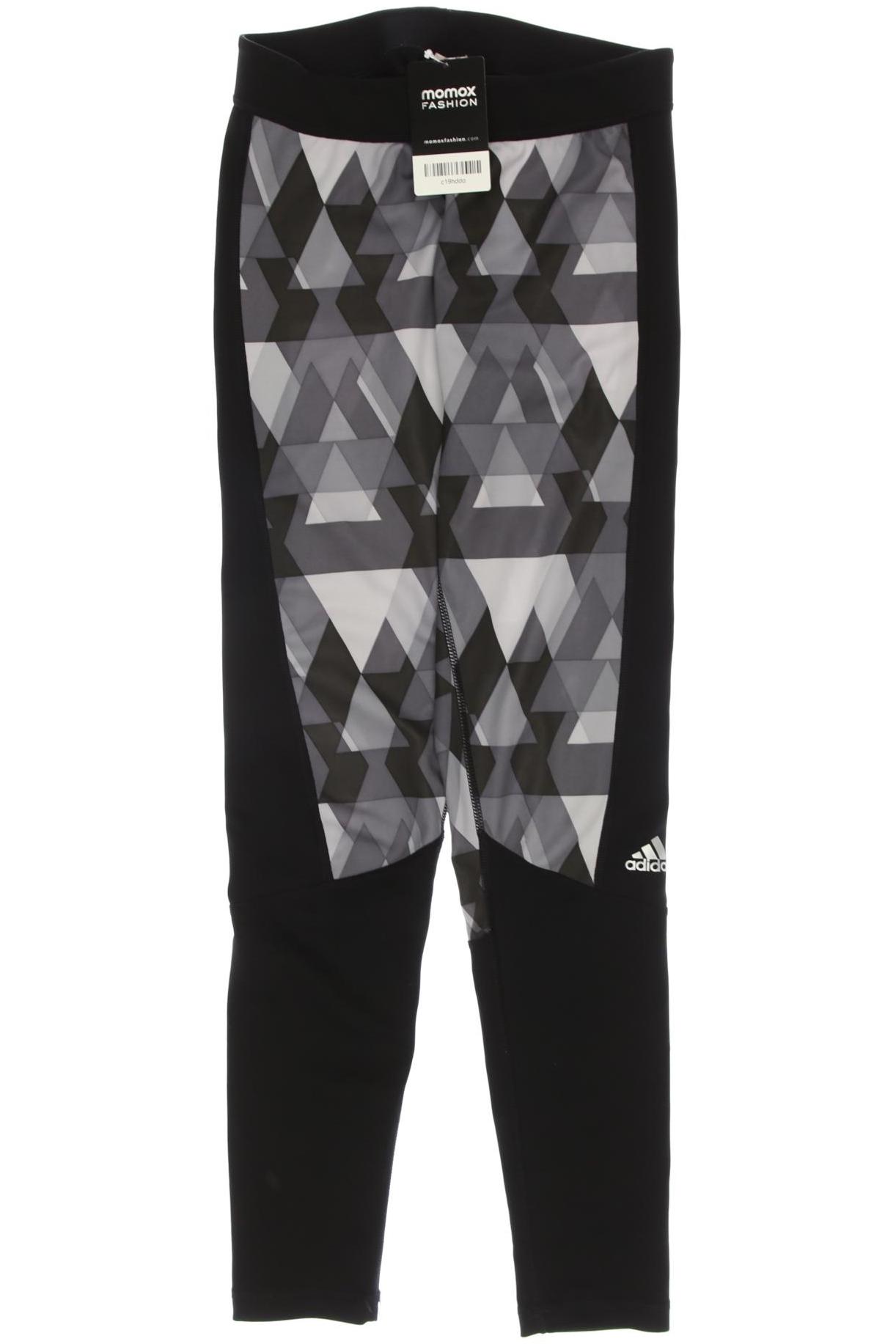

adidas Damen Stoffhose, schwarz, Gr. 0