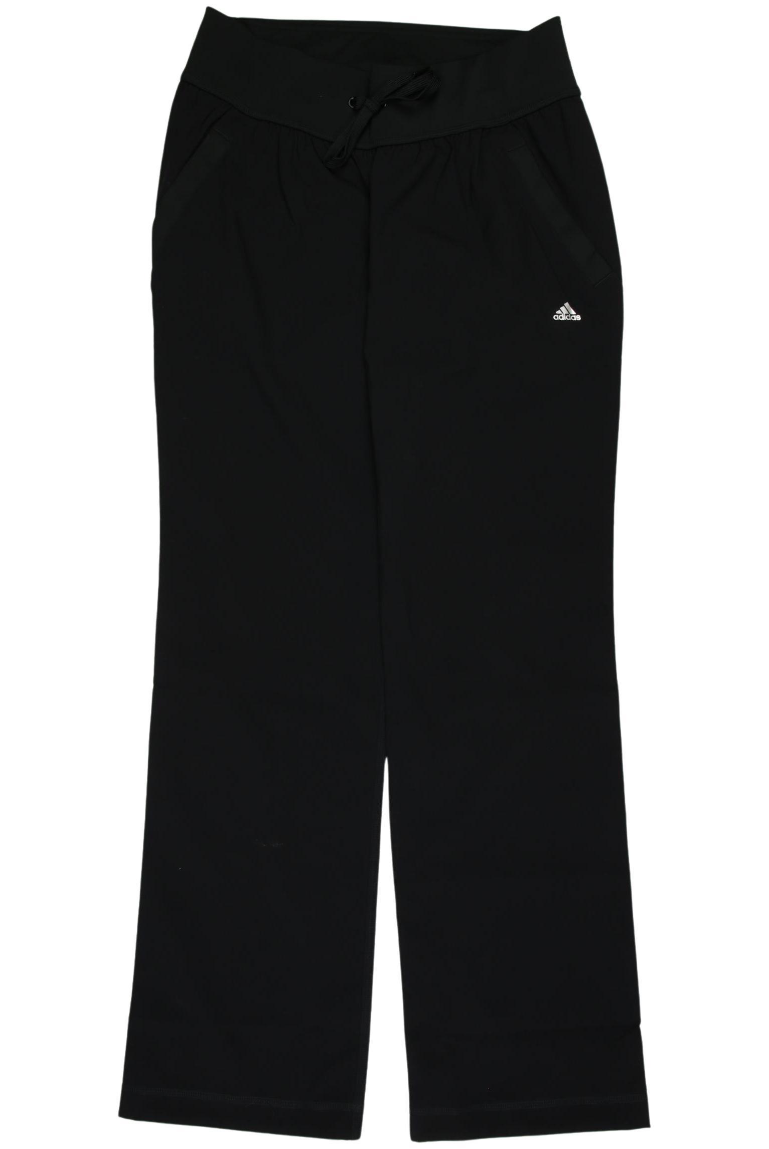 

adidas Damen Stoffhose, schwarz, Gr. 36