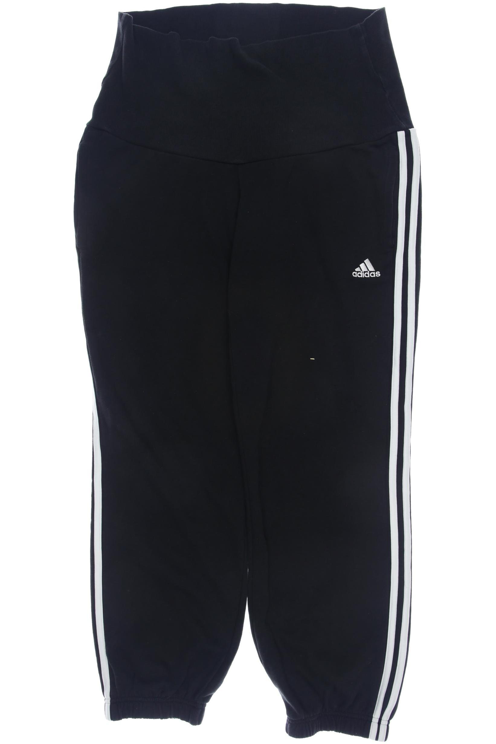 

adidas Damen Stoffhose, schwarz, Gr. 42