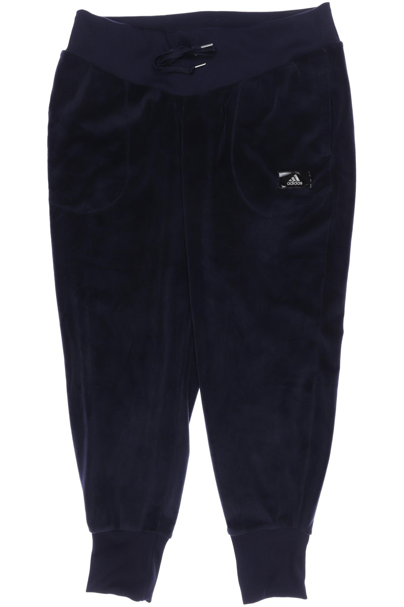 

adidas Damen Stoffhose, marineblau, Gr. 0