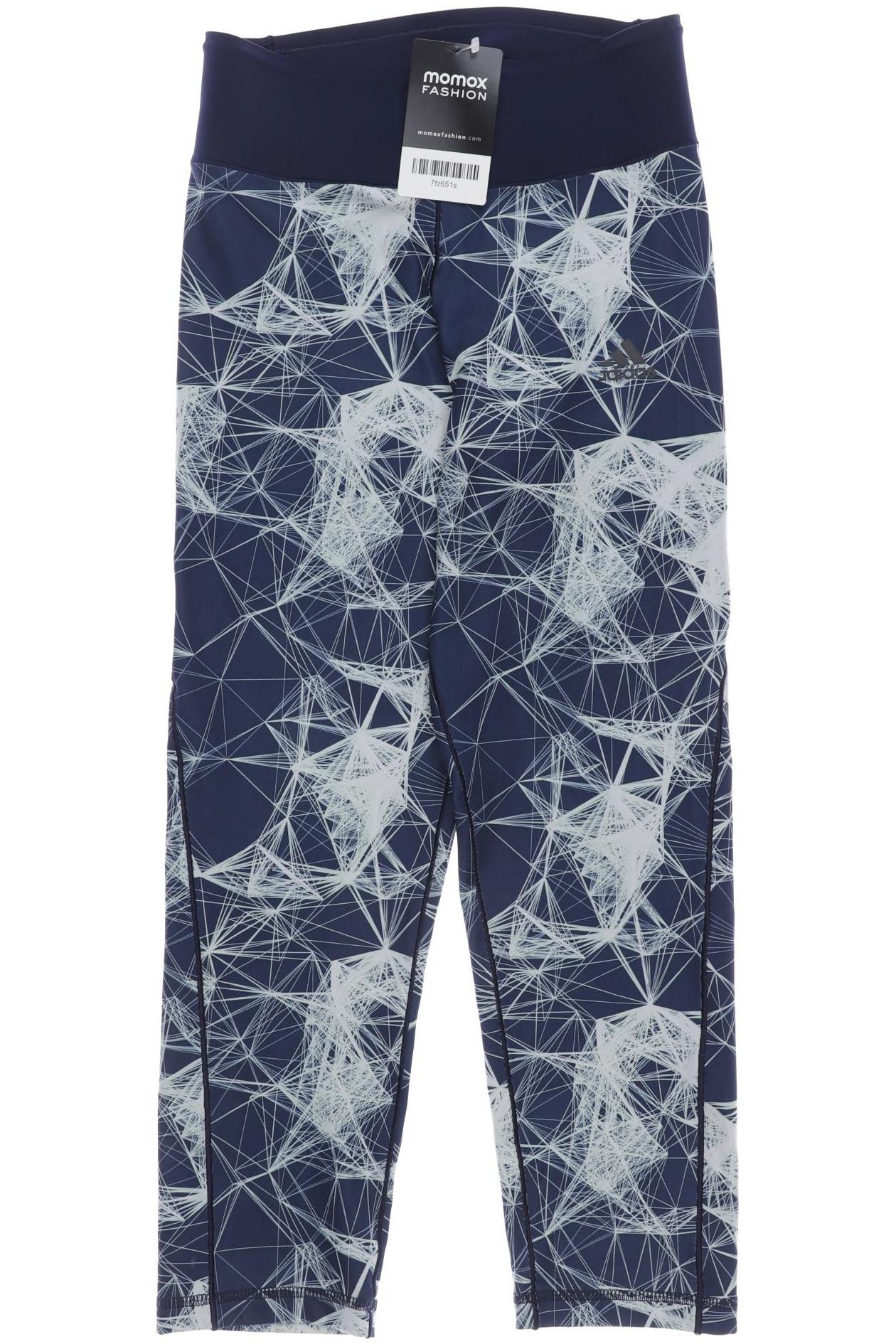 

adidas Damen Stoffhose, marineblau, Gr. 0