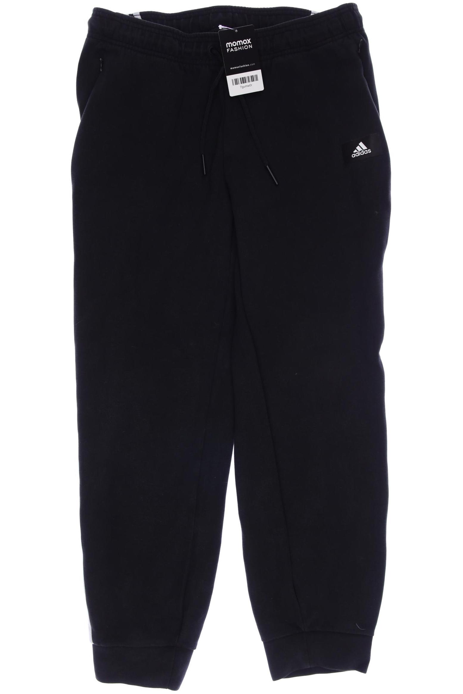 

adidas Damen Stoffhose, schwarz, Gr. 38
