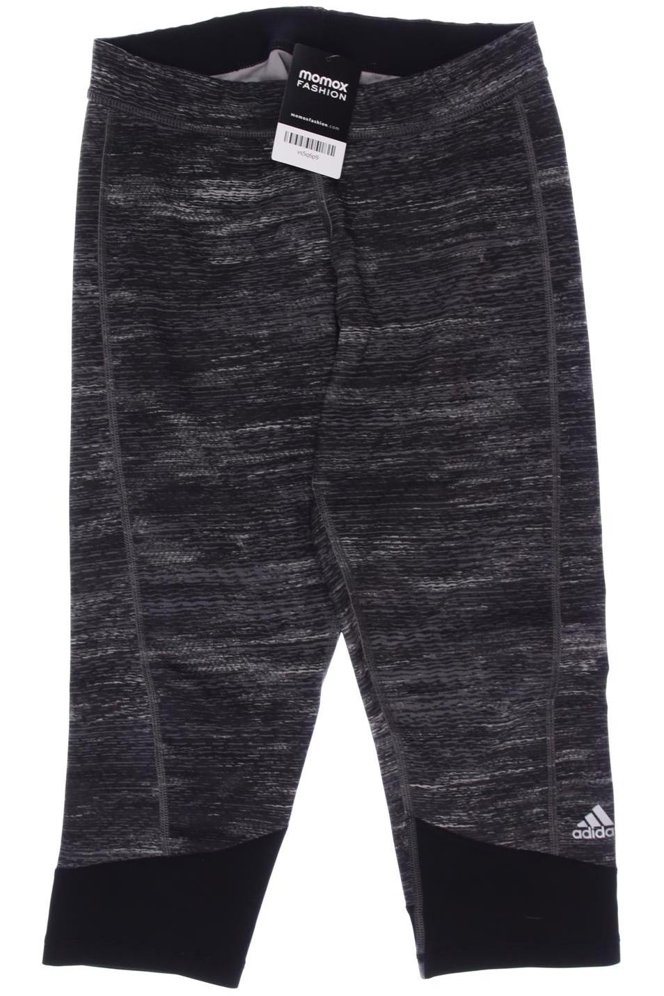

adidas Damen Stoffhose, grau, Gr. 25