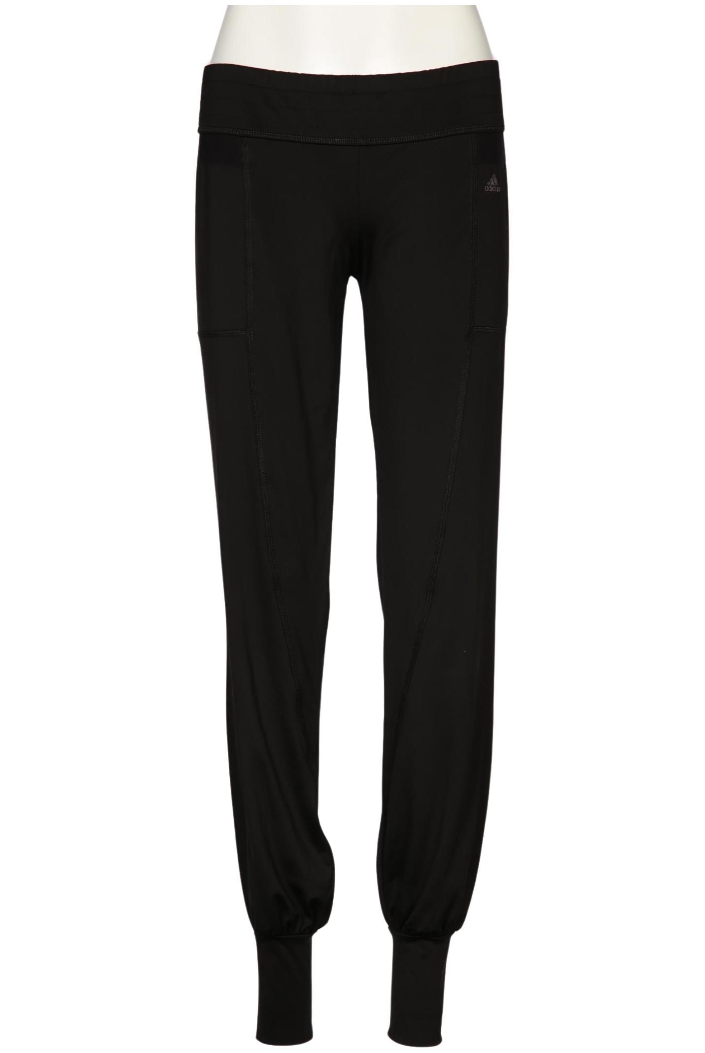 

adidas Damen Stoffhose, schwarz, Gr. 30