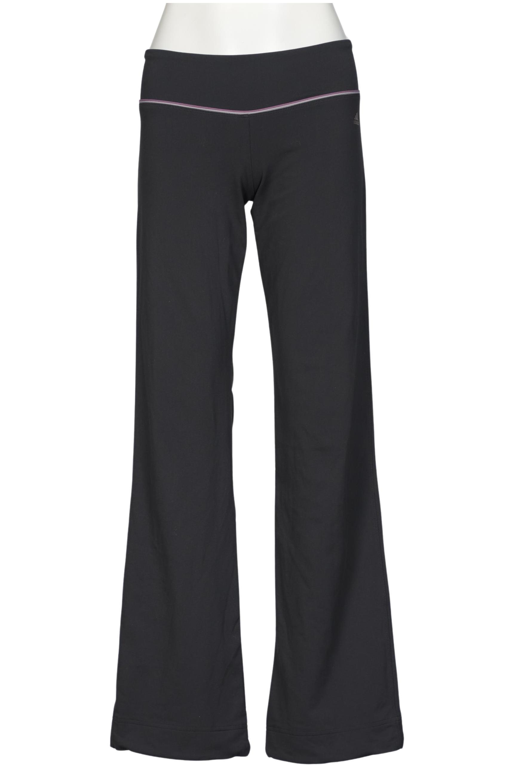 

adidas Damen Stoffhose, schwarz, Gr. 38