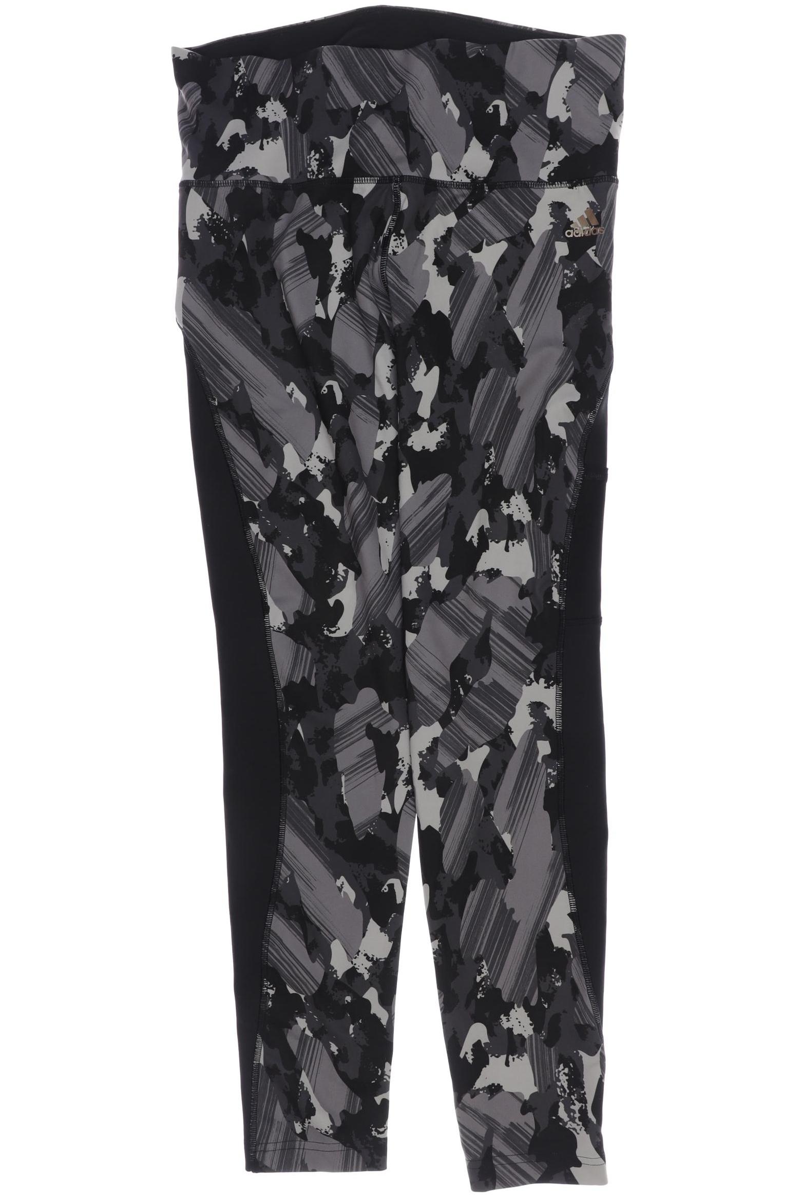 

adidas Damen Stoffhose, grau, Gr. 0