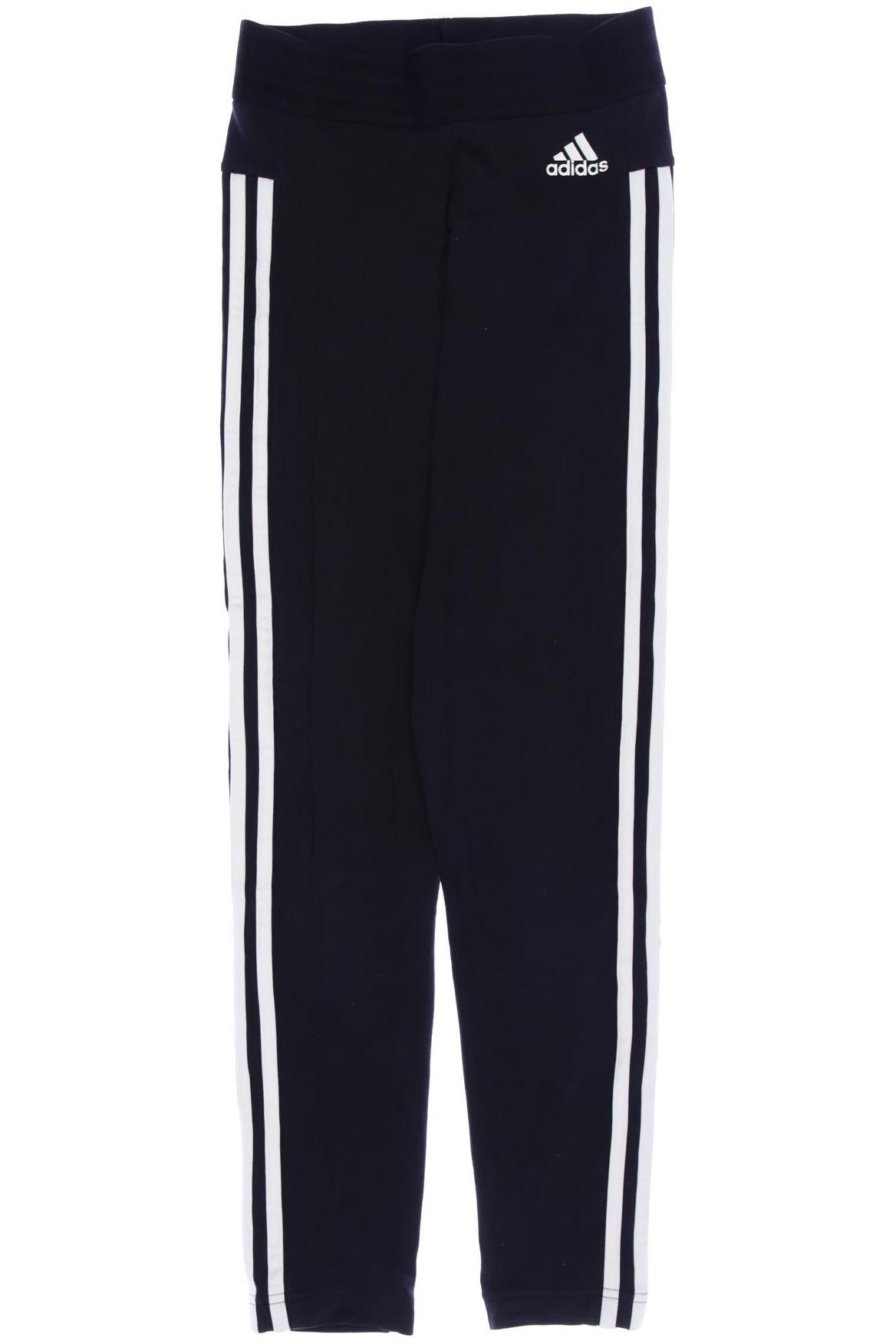 

adidas Damen Stoffhose, schwarz, Gr. 0