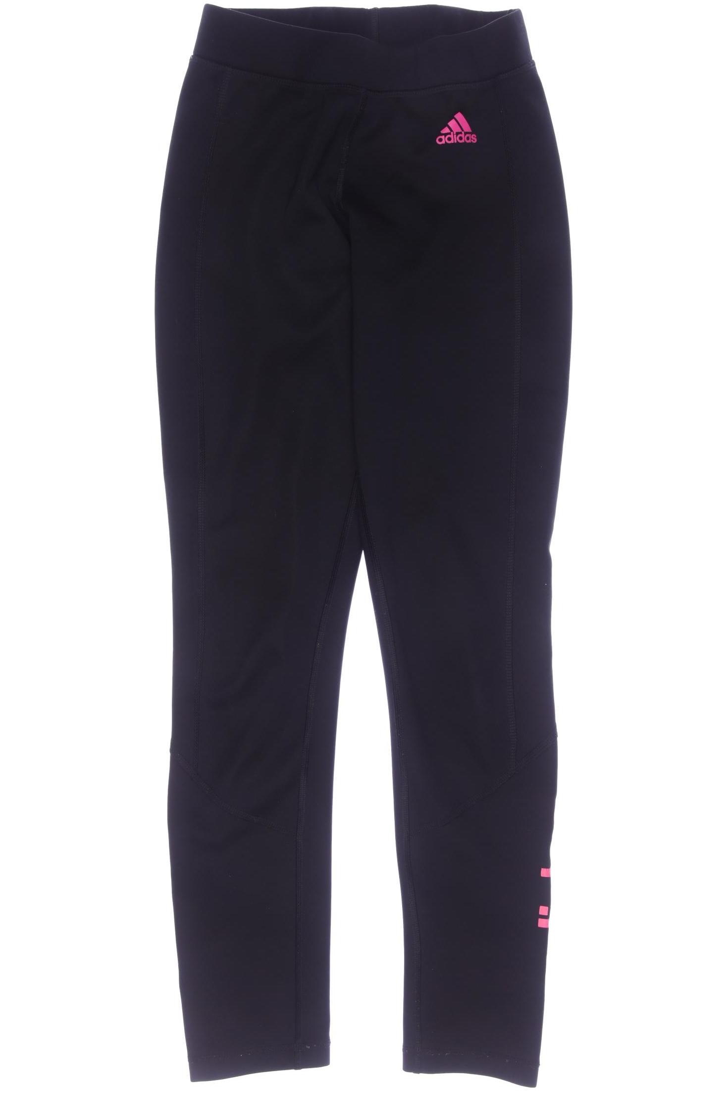 

adidas Damen Stoffhose, schwarz, Gr. 0