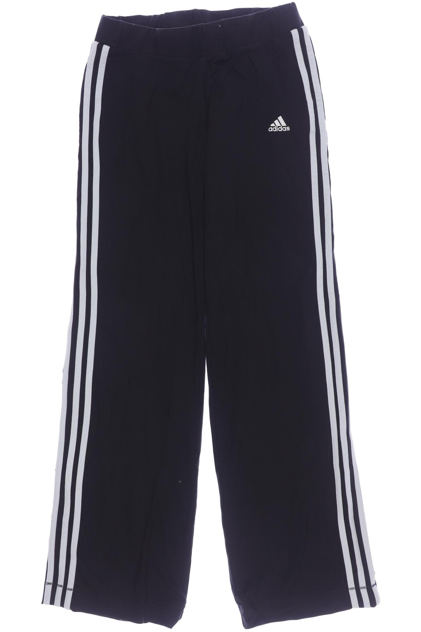 

adidas Damen Stoffhose, schwarz, Gr. 40