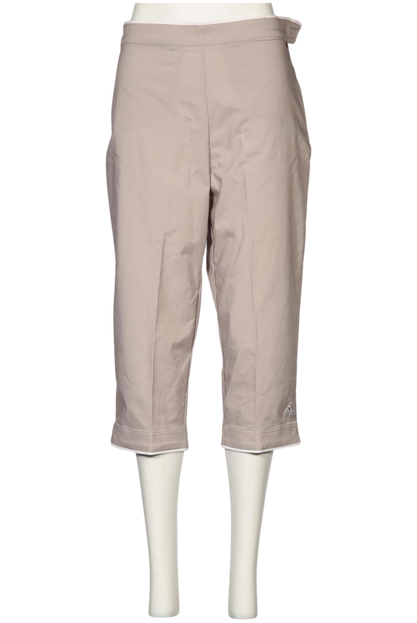 

adidas Damen Stoffhose, beige, Gr. 40