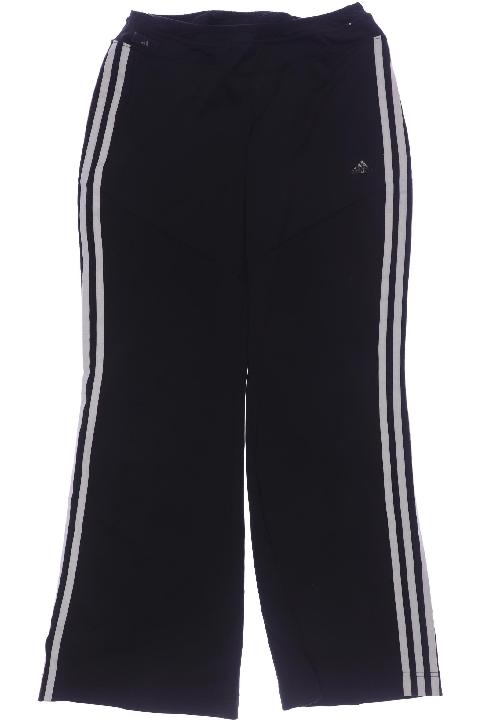 

adidas Damen Stoffhose, schwarz, Gr. 42