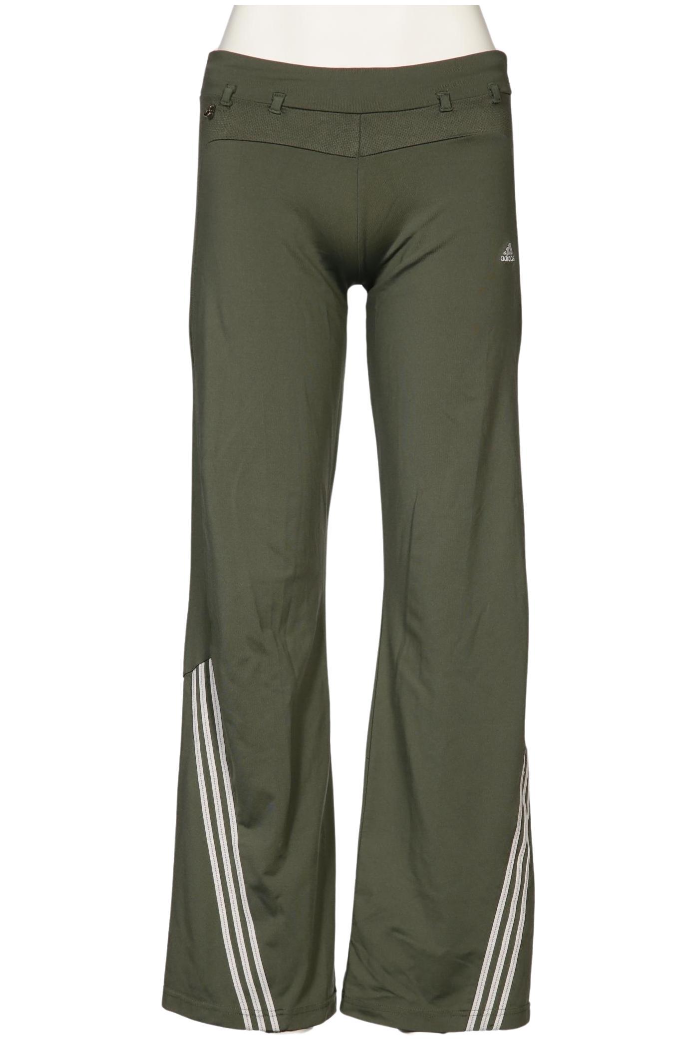 

adidas Damen Stoffhose, grün, Gr. 42