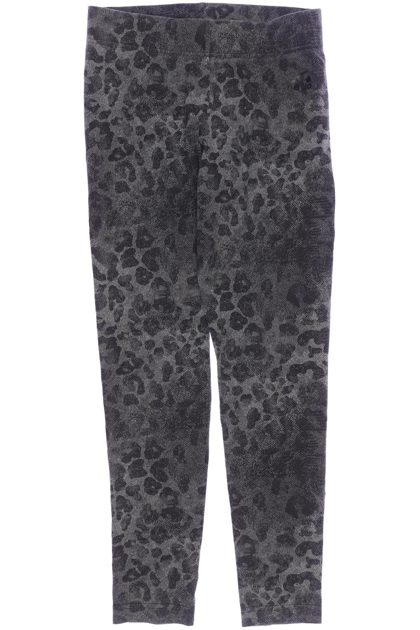 

adidas Damen Stoffhose, grau, Gr. 26