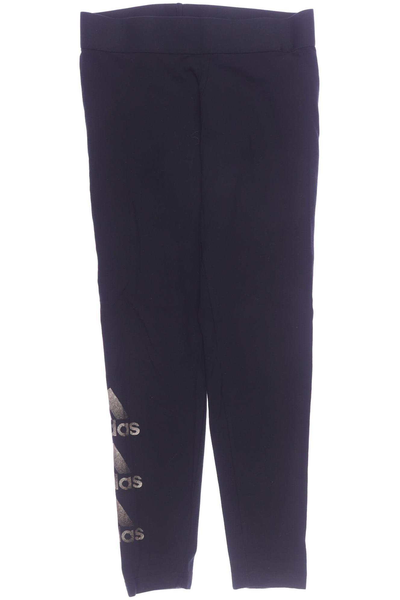 

adidas Damen Stoffhose, schwarz, Gr. 0