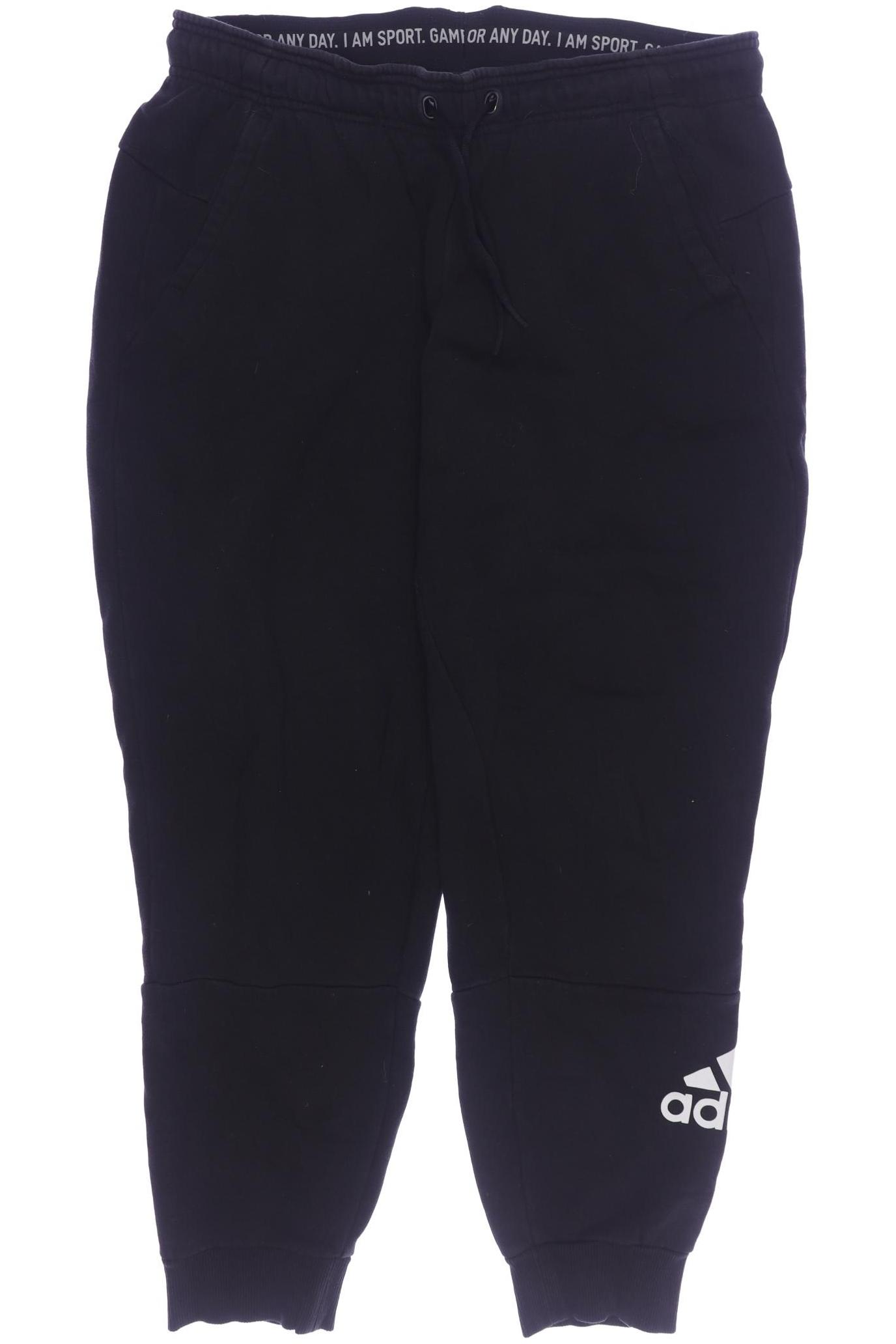 

adidas Damen Stoffhose, schwarz, Gr. 0