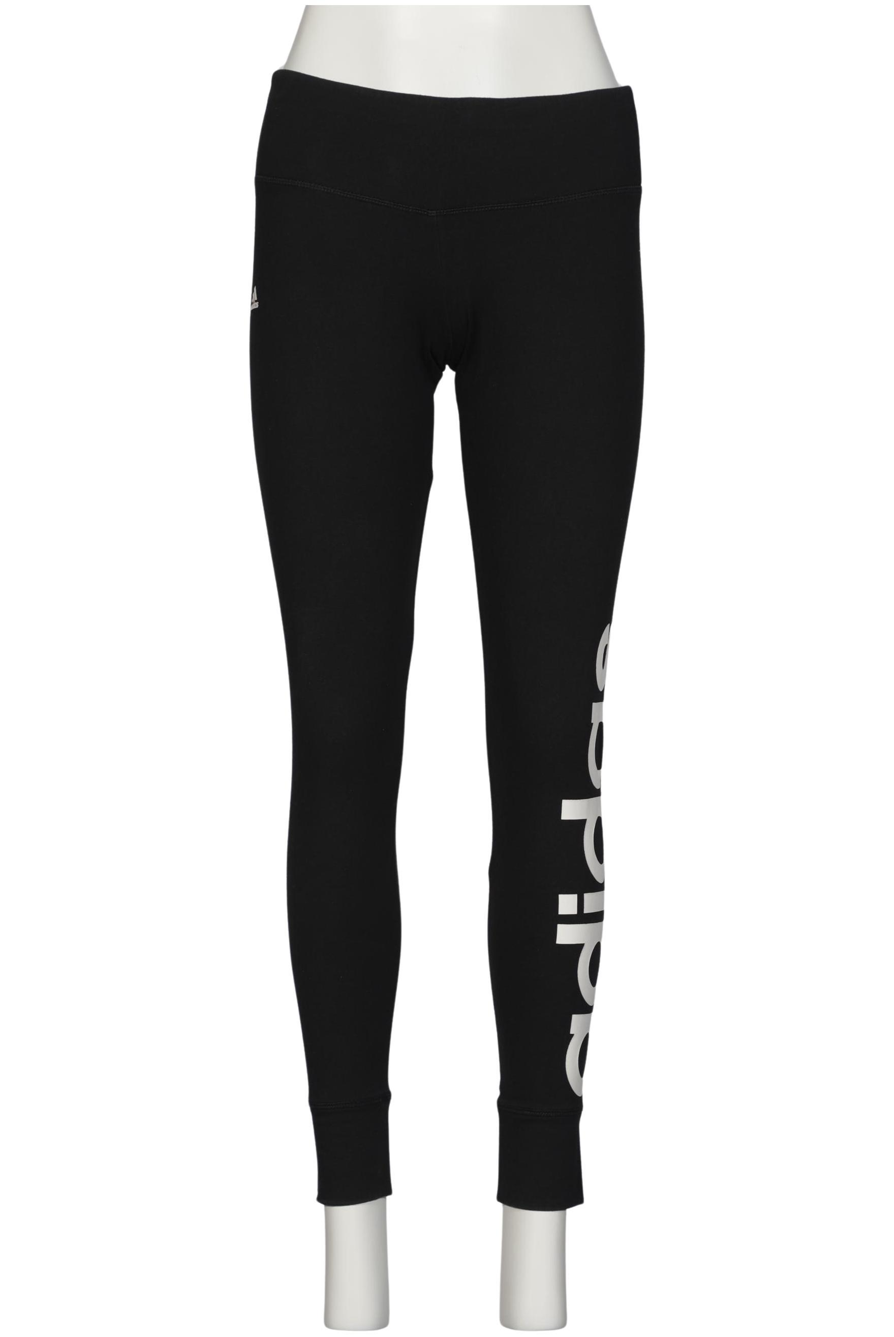 

adidas Damen Stoffhose, schwarz, Gr. 0