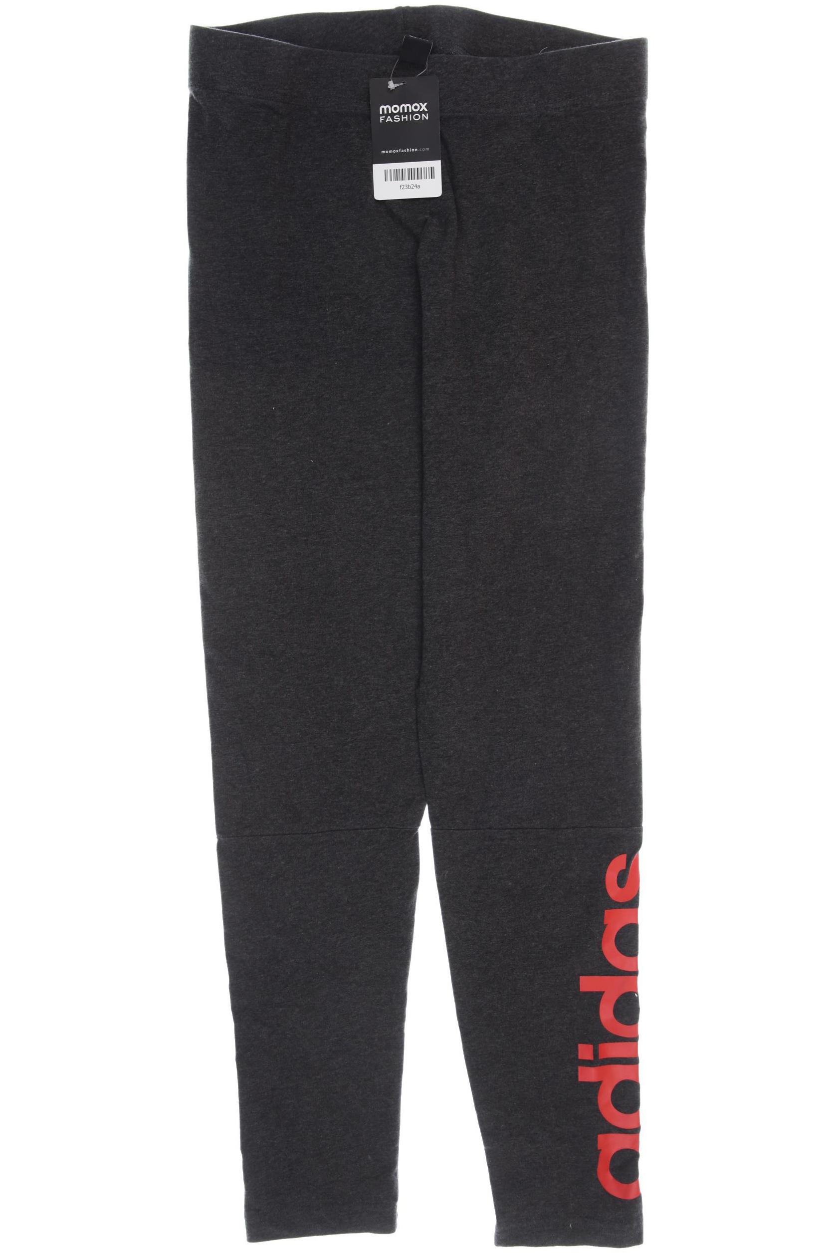 

adidas Damen Stoffhose, grau, Gr. 24